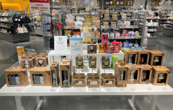 防災用品POP UP