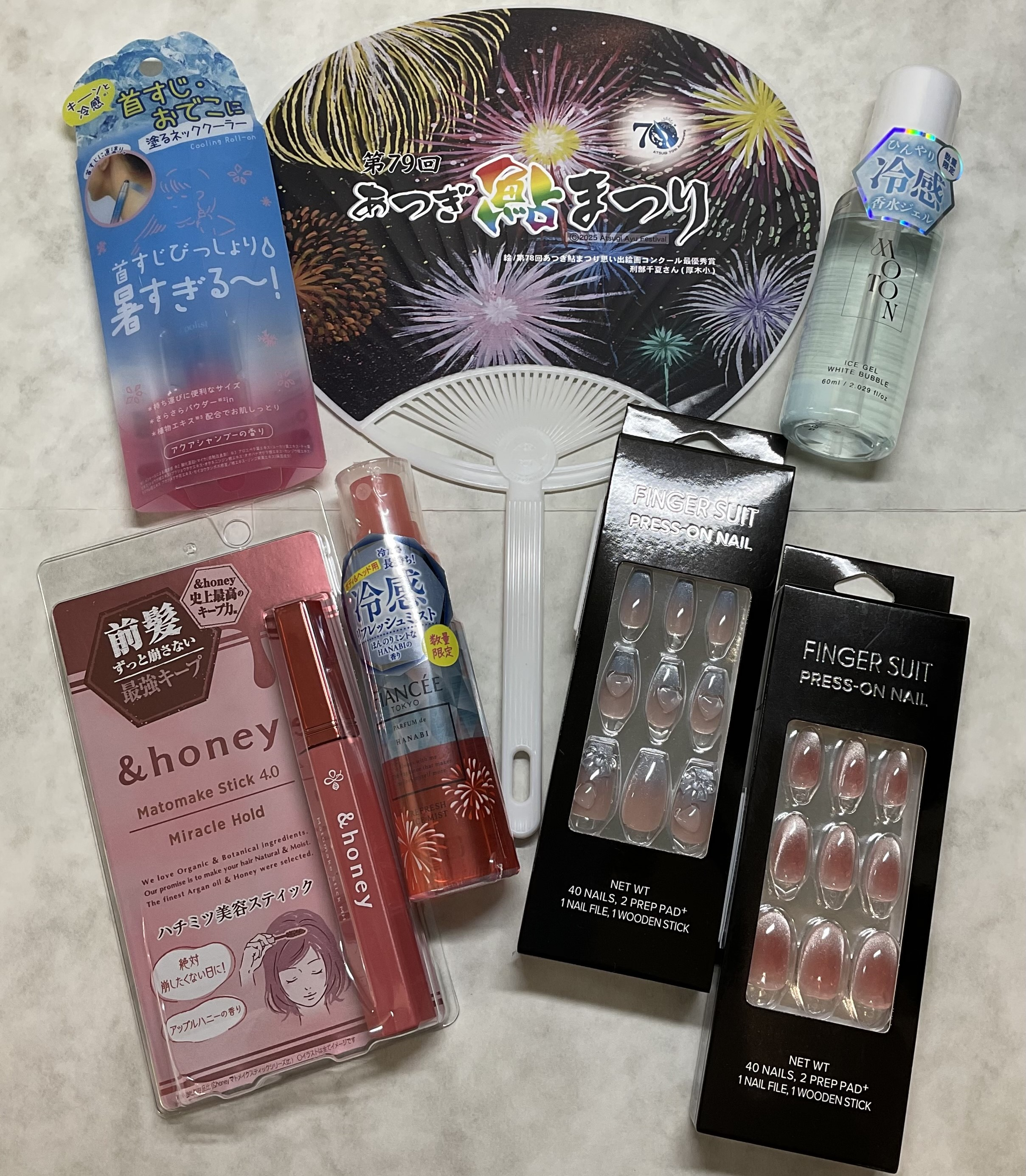 お祭りで活躍するコスメ集めました！