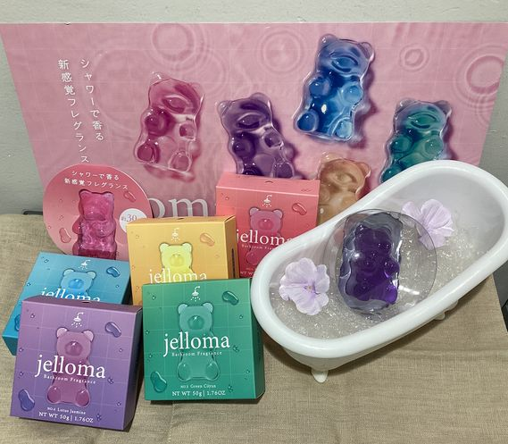 新感覚ゼリーフレグランス「jelloma(ジェロマ)」