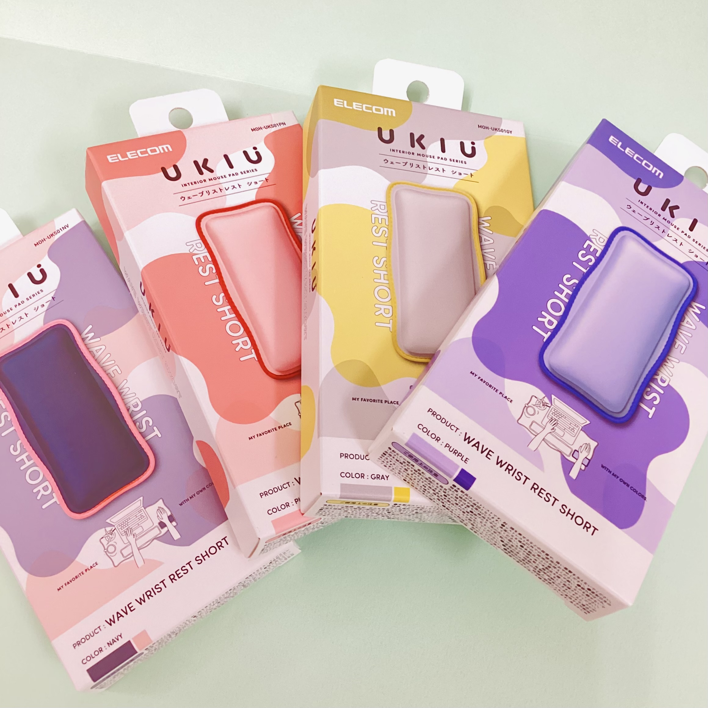 ウェーブ×バイカラーショートリストレスト『UKIU』