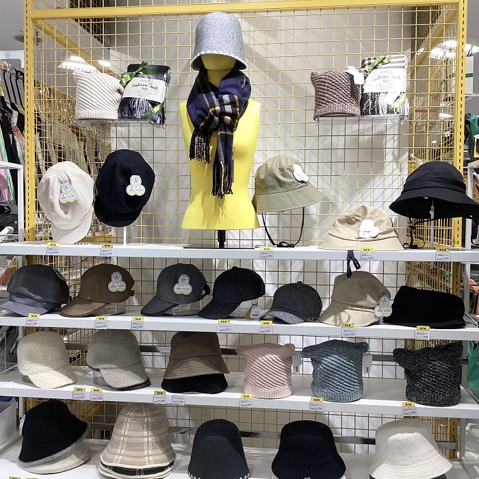秋の帽子、入荷してます！