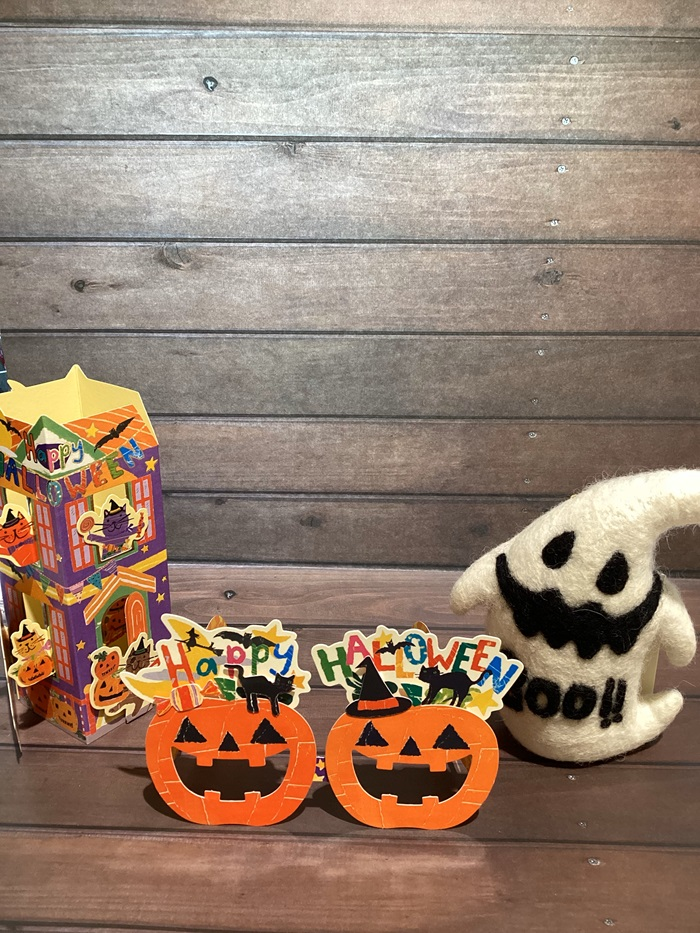 ハロウィン メッセージカード＆ラッピング
