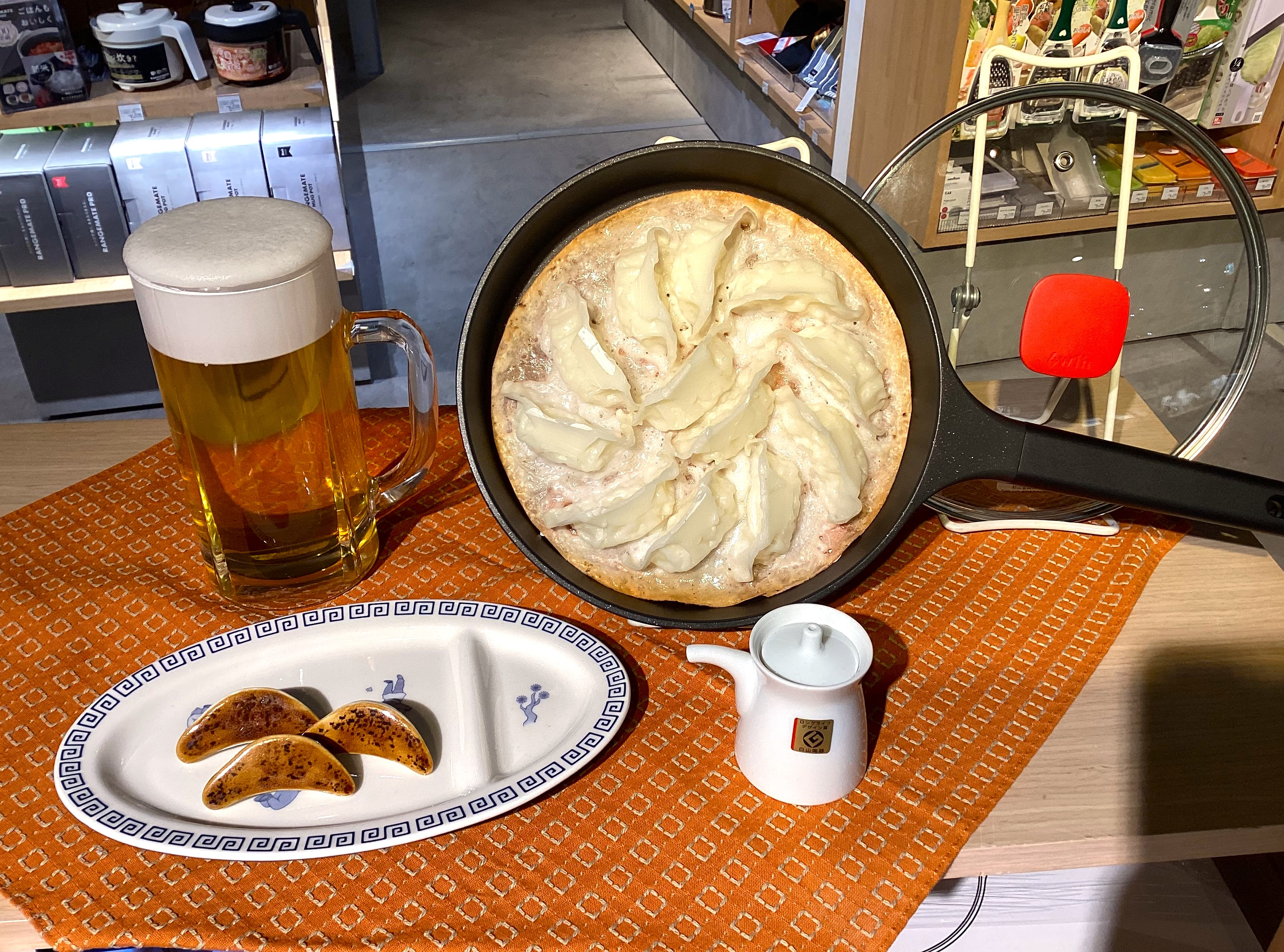 冷凍餃子フライパンチャレンジから生まれたフライパン