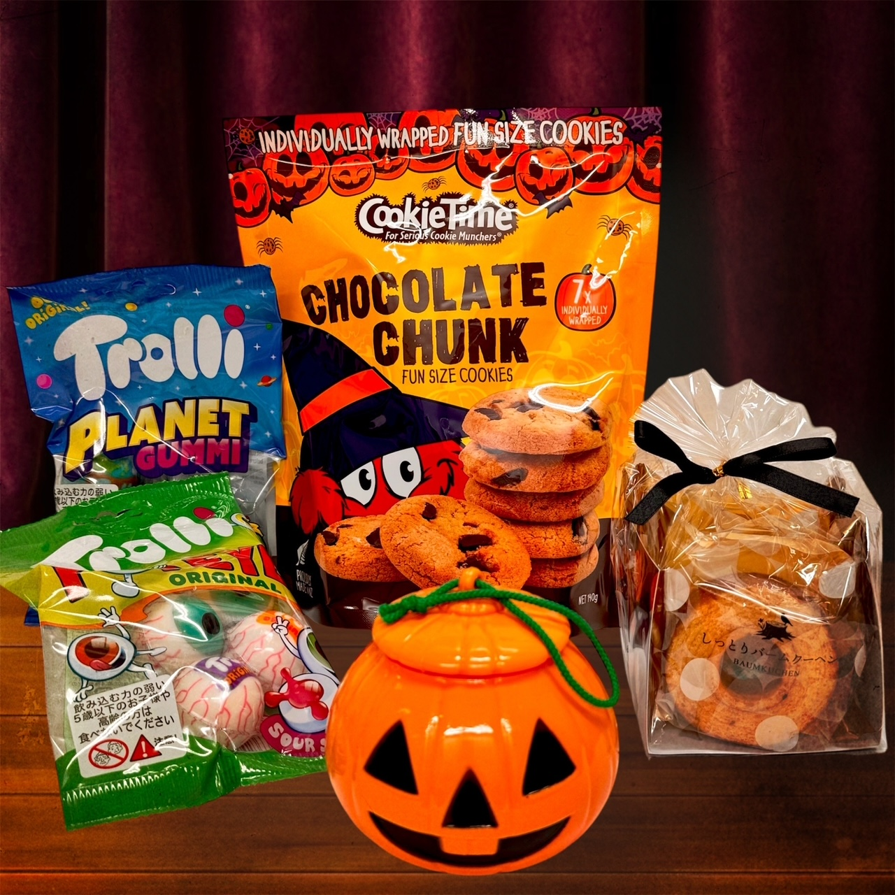 ハロウィンのおかしが大集合