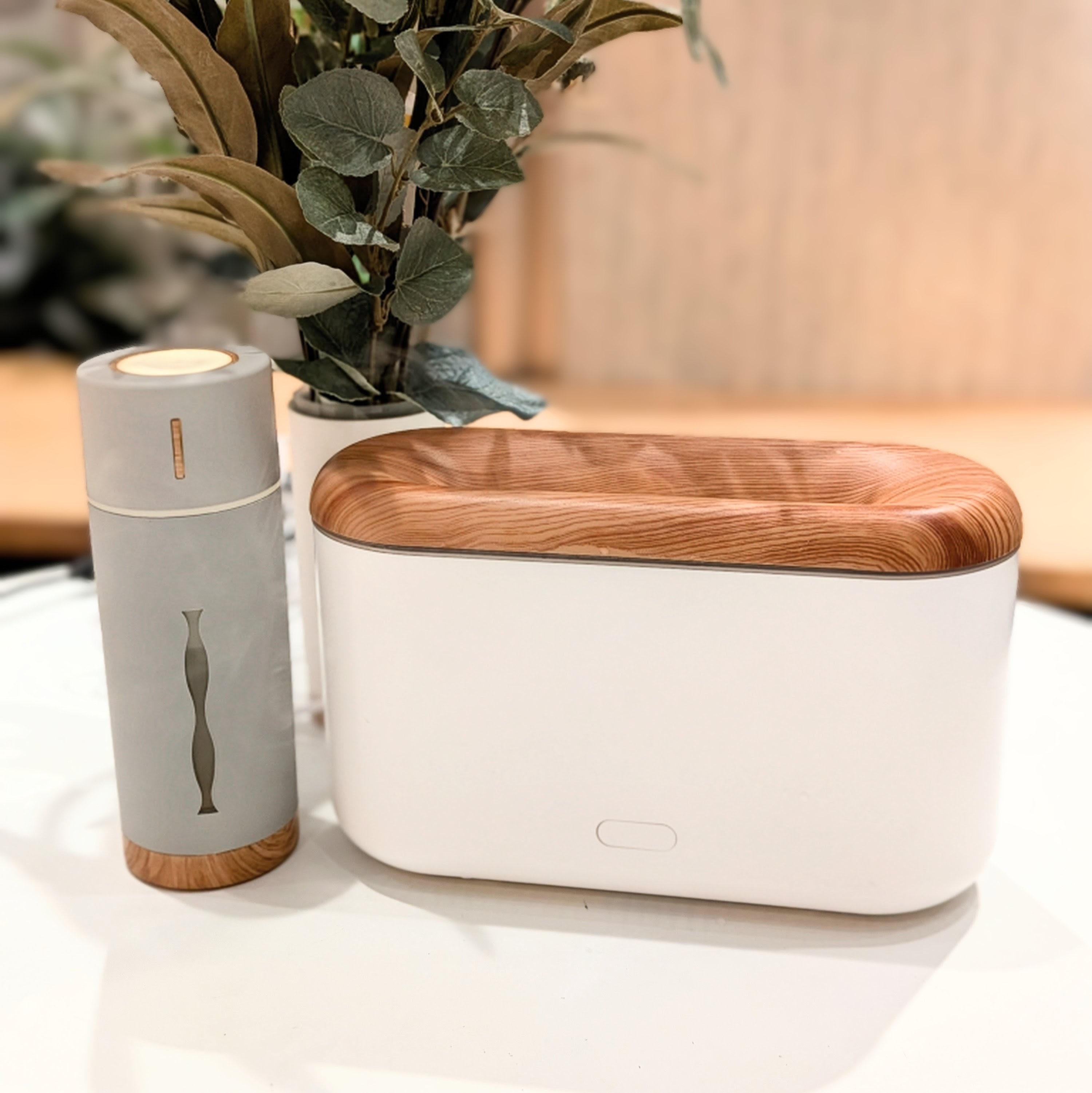 おしゃれにうるおう加湿器