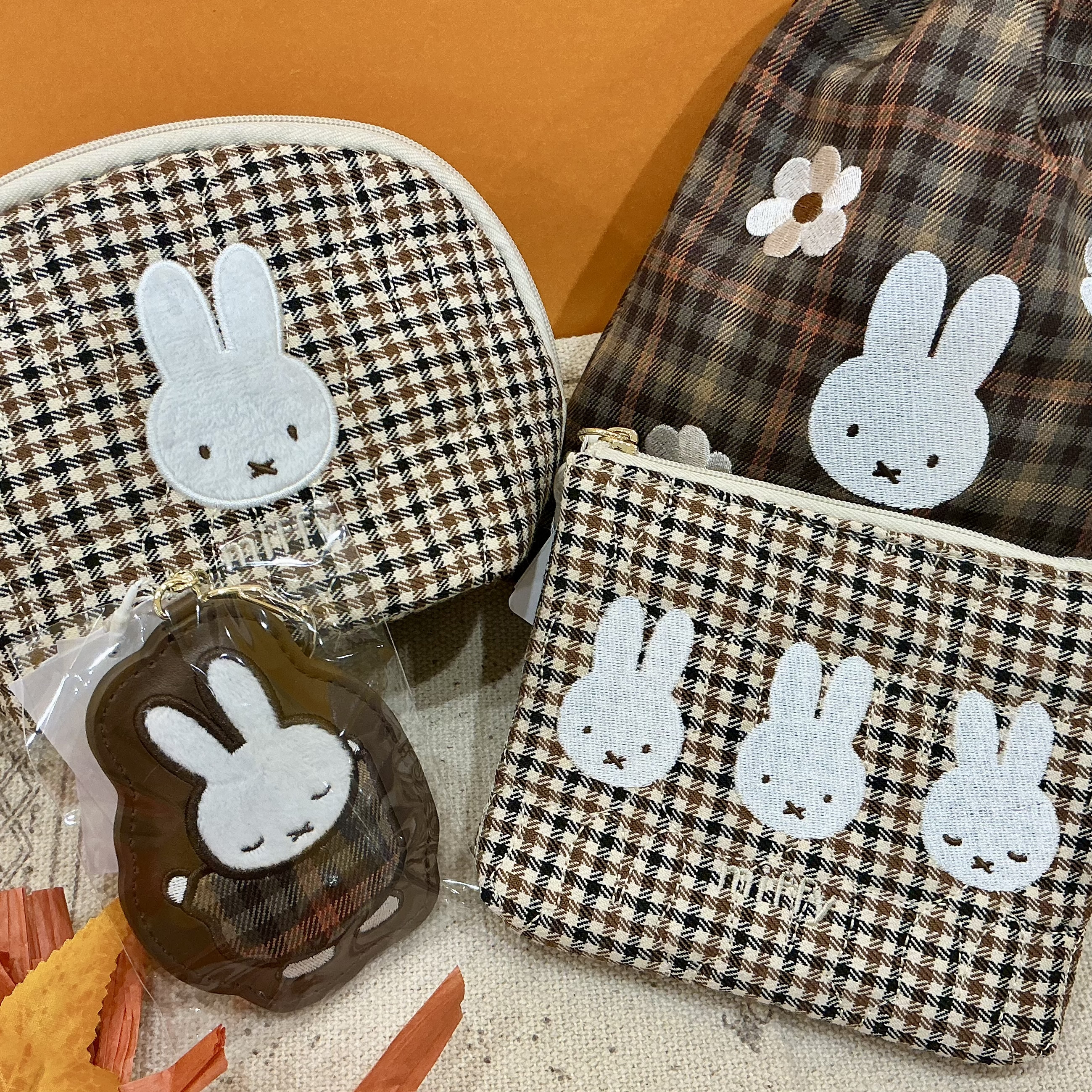 ミッフィー キルティングチェックシリーズ