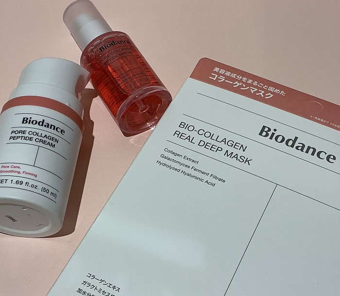バイオダンス　ポアコラーゲンペプチドセラム・クリーム