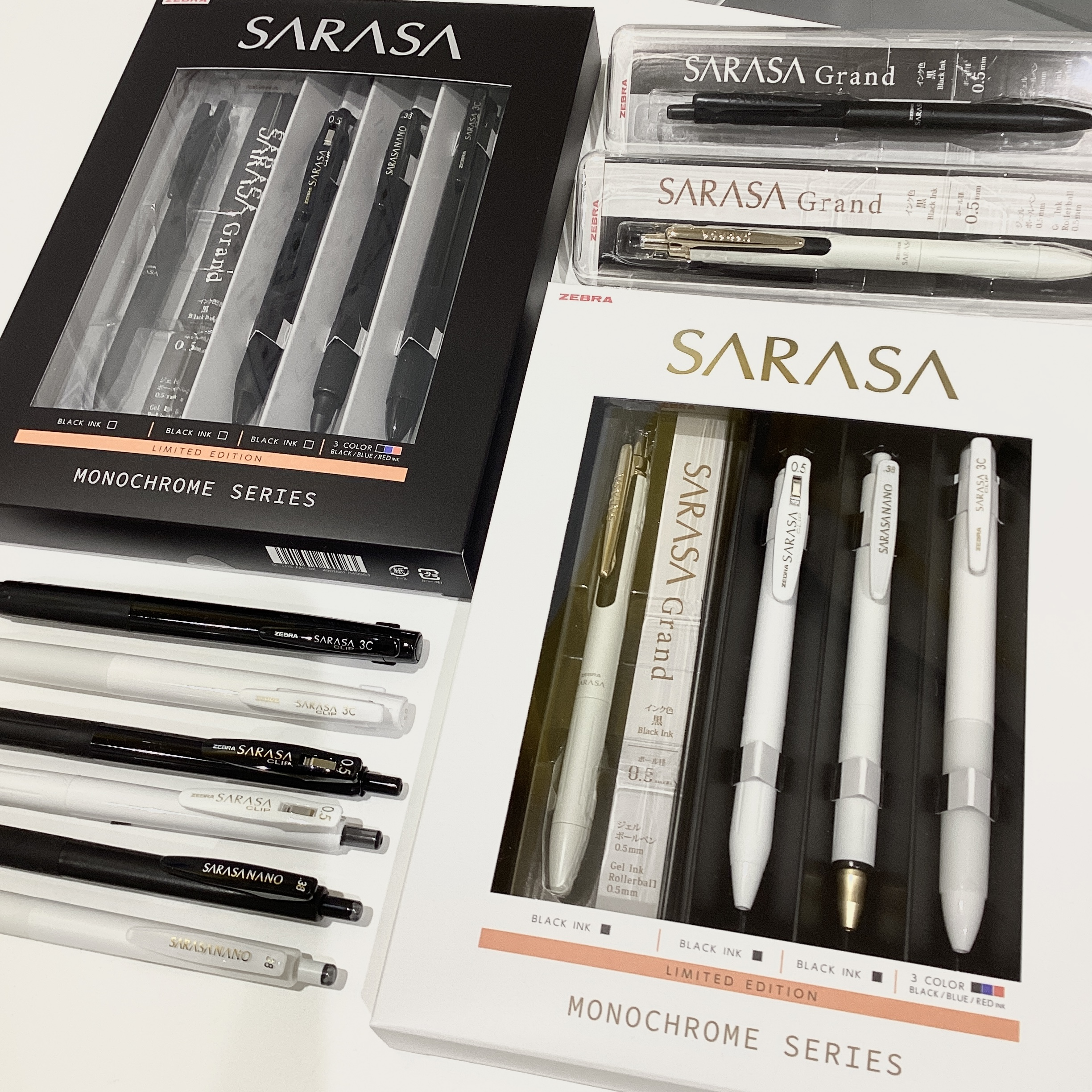 サラサ　モノクロームシリーズ