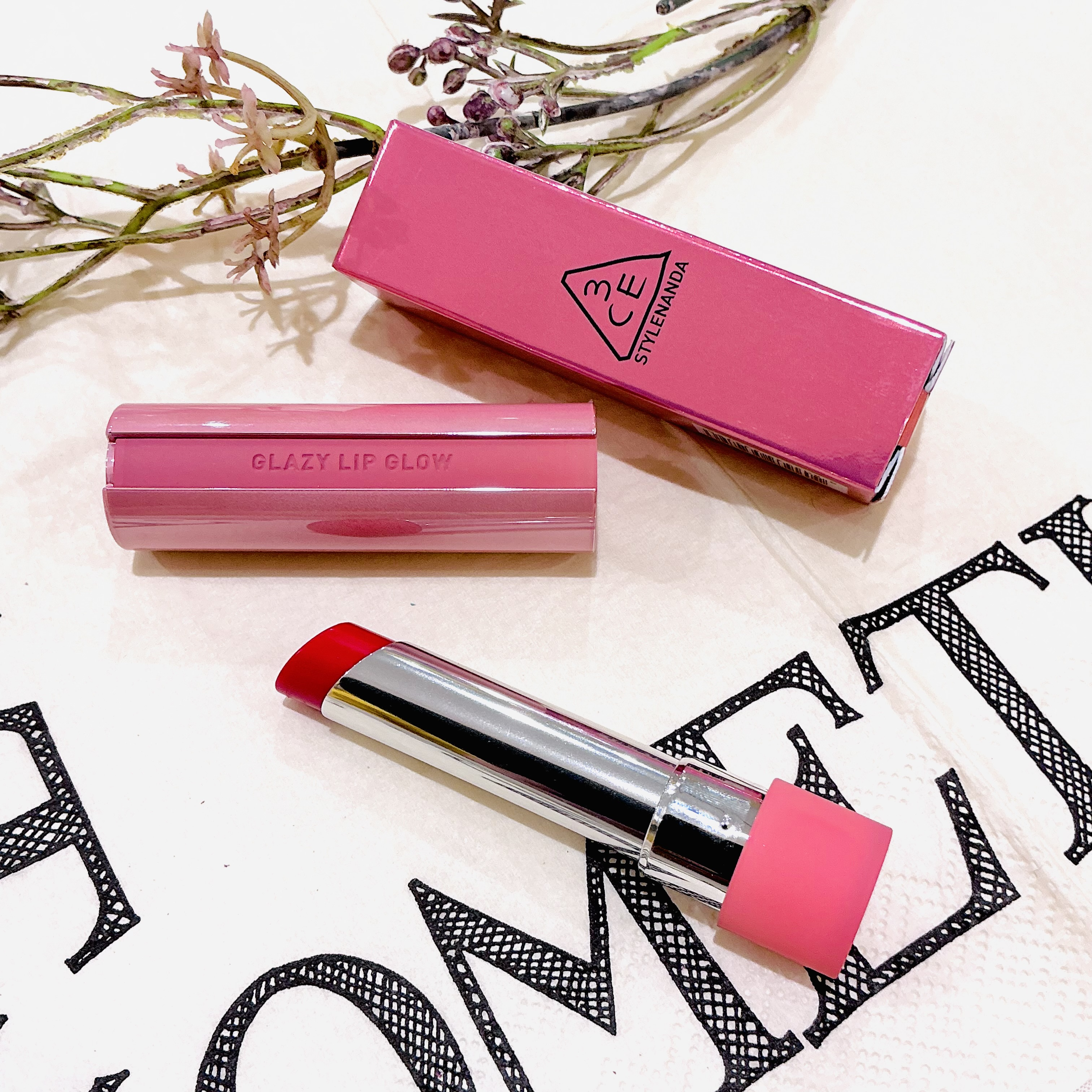 3CEのリップ&チーク