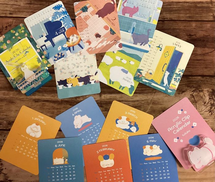 クリップカレンダー