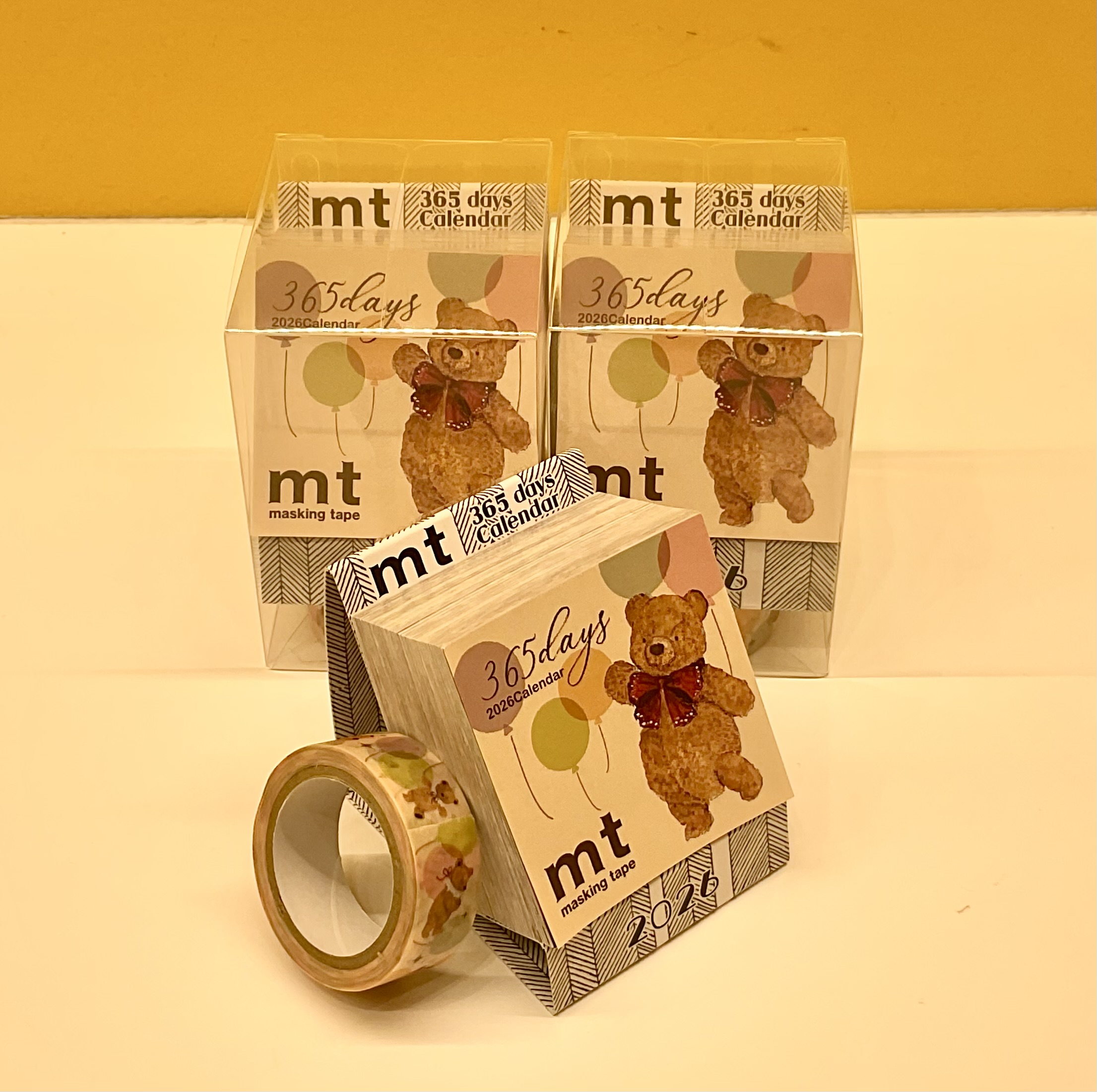 日めくりカレンダー　mtマスキングテープ付き