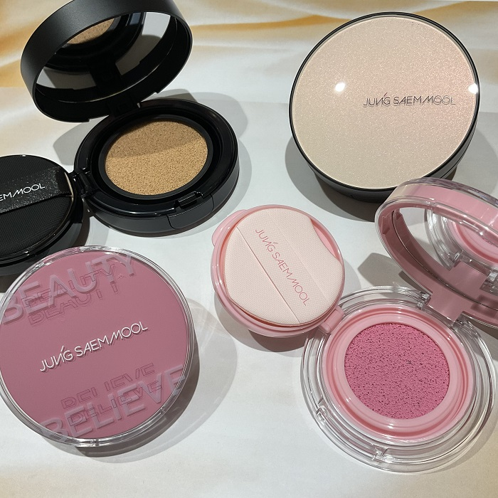 ジョンセンムル　クッションファンデ・クッションブラッシュ