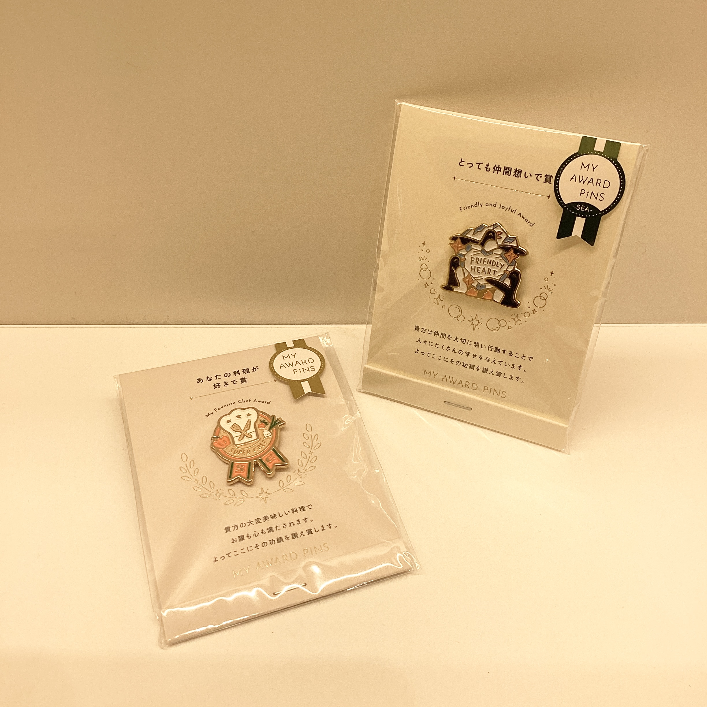 MY AWARD PiNS （マイアワードピンズ）
