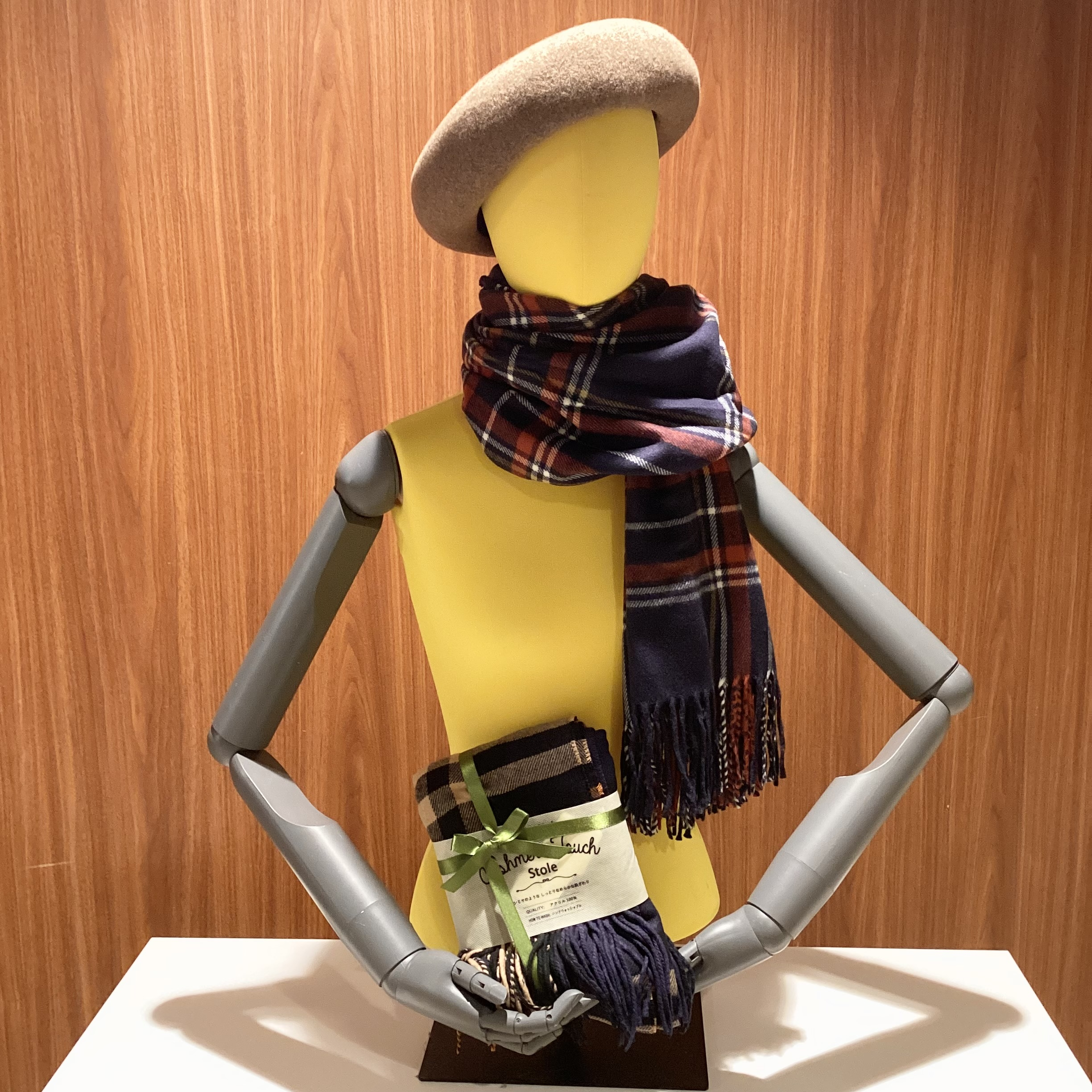 カシミヤタッチストール