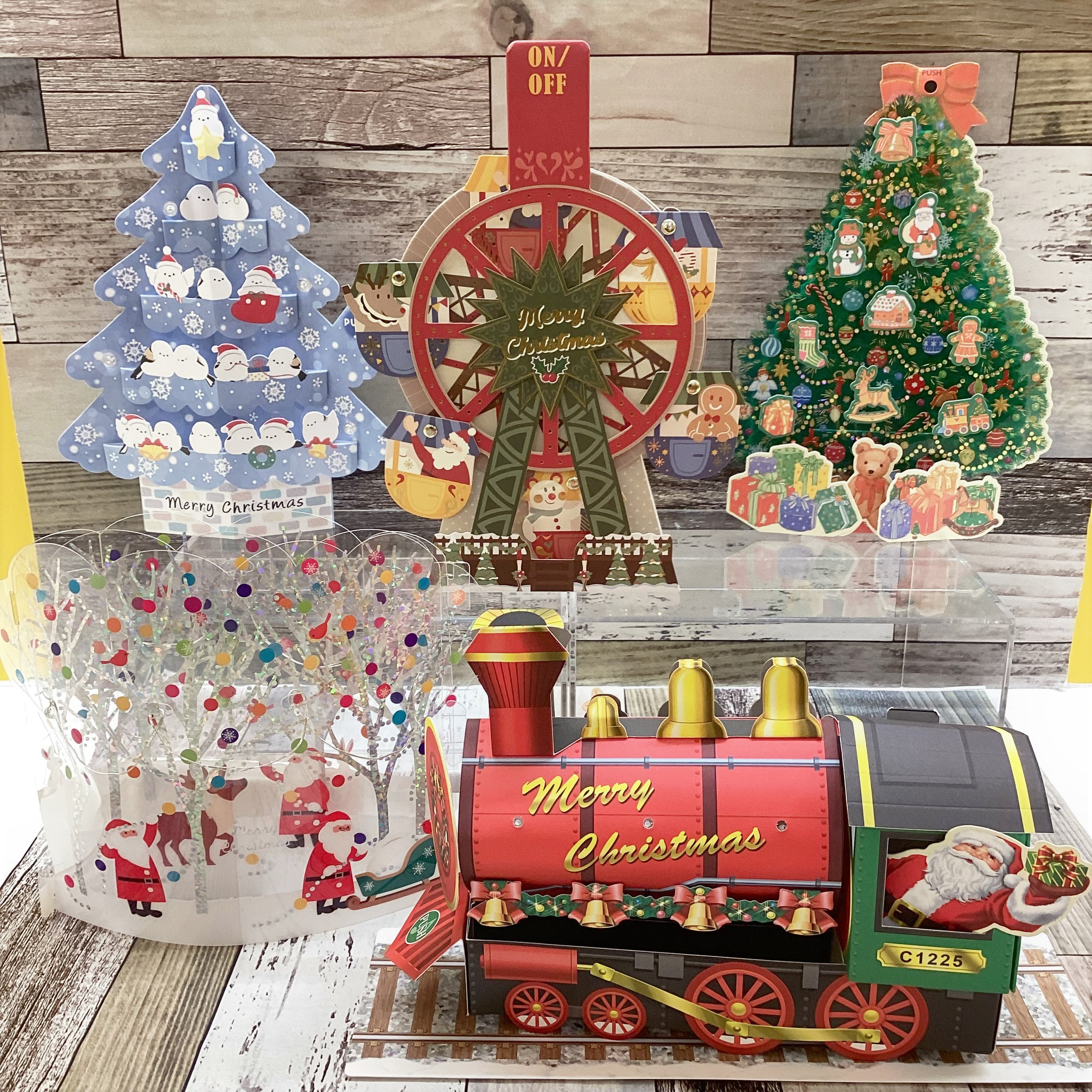 クリスマスカード　メロディー・カード特集