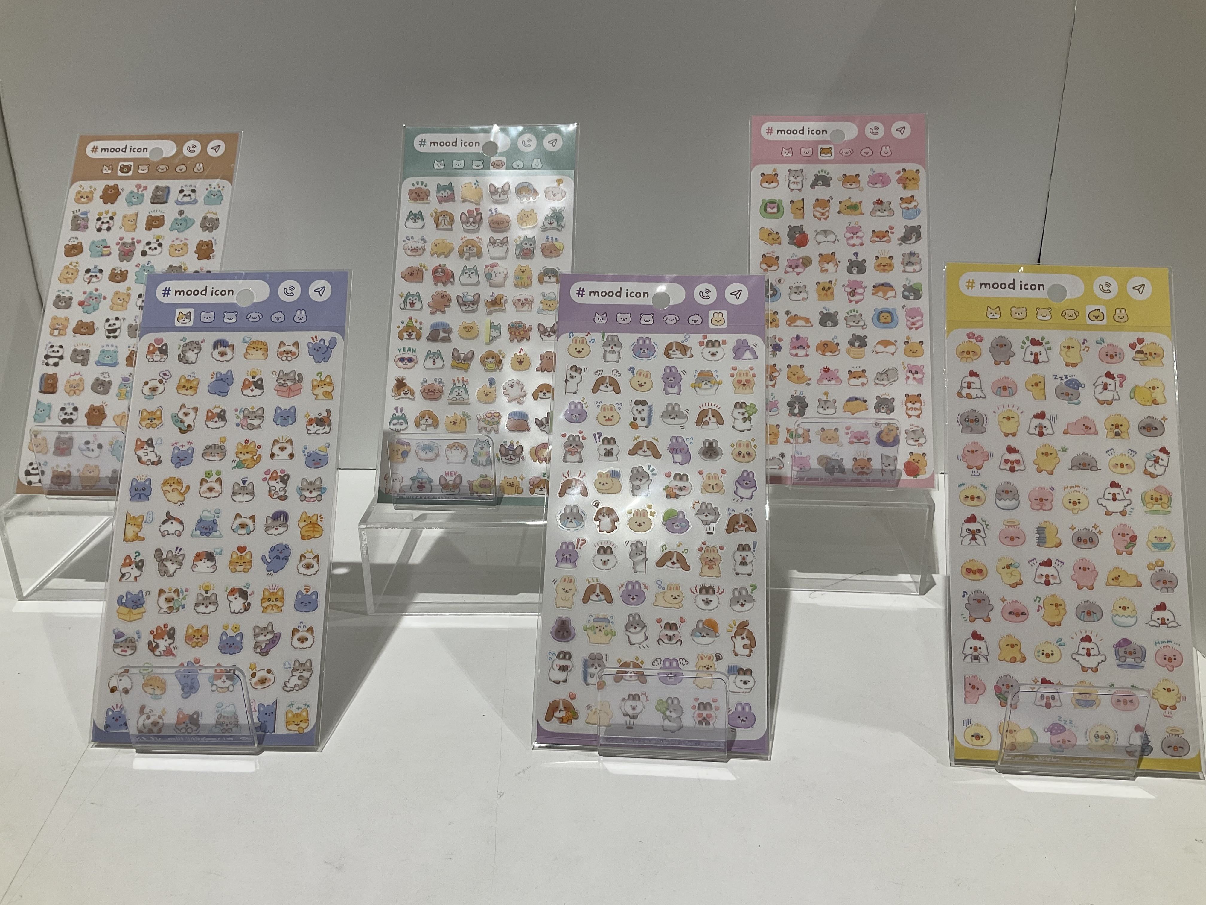 ムードアイコンステッカー