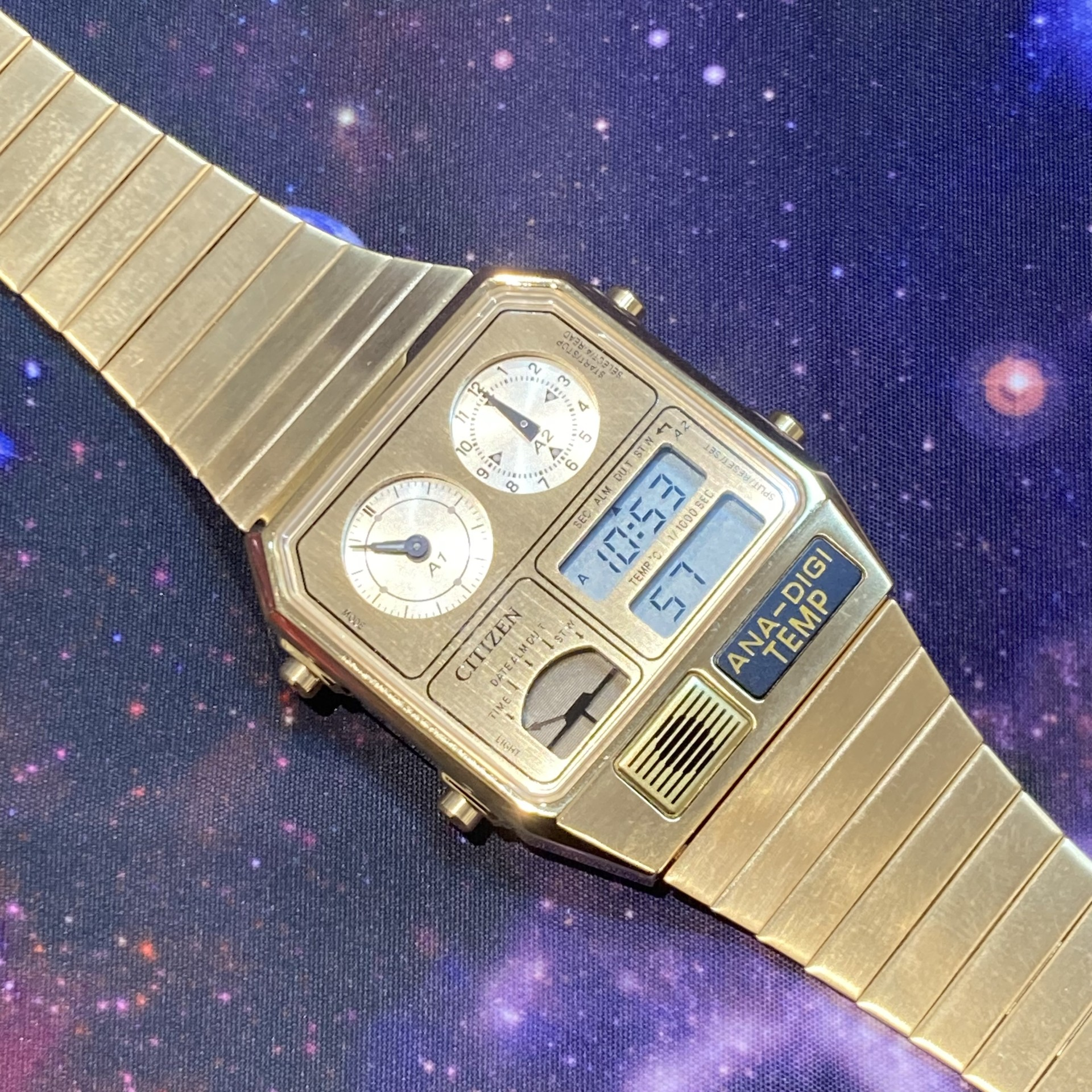 【CITIZEN RECORD LEBEL新作】アナデジテンプ限定モデル