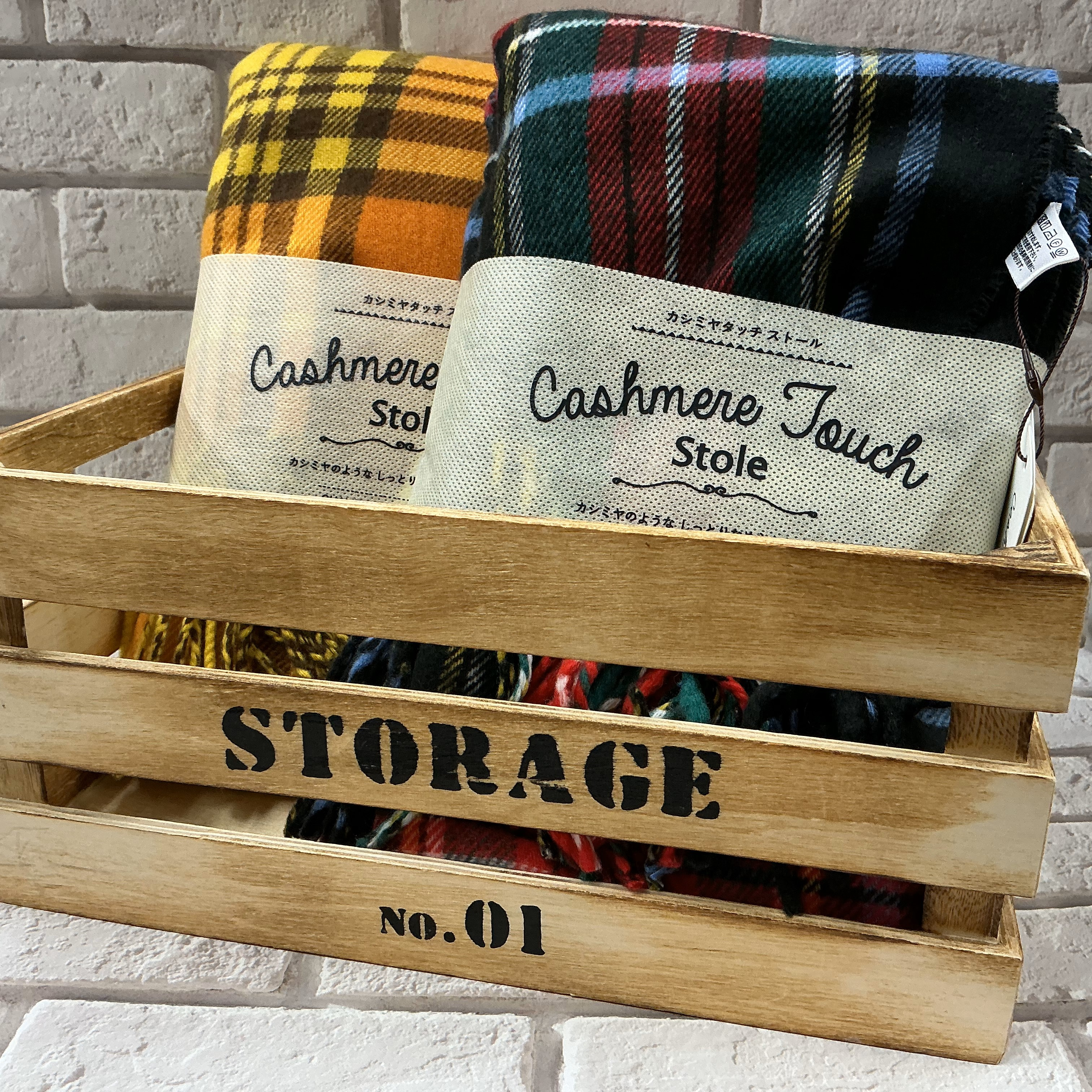 カシミヤタッチストール