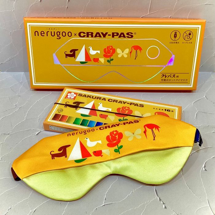 nerugoo(ネルグー)×CRAY-PAS ホットアイマスク
