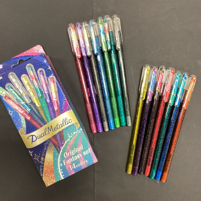 ぺんてる　デュアルメタリック