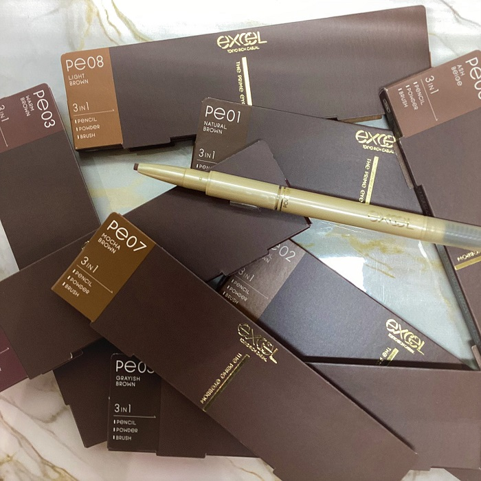 『excel（エクセル）』パウダー＆ペンシル アイブロウ