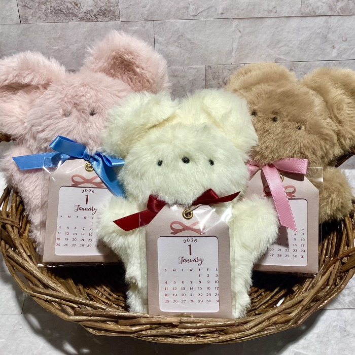 ぬいぐるみカレンダー