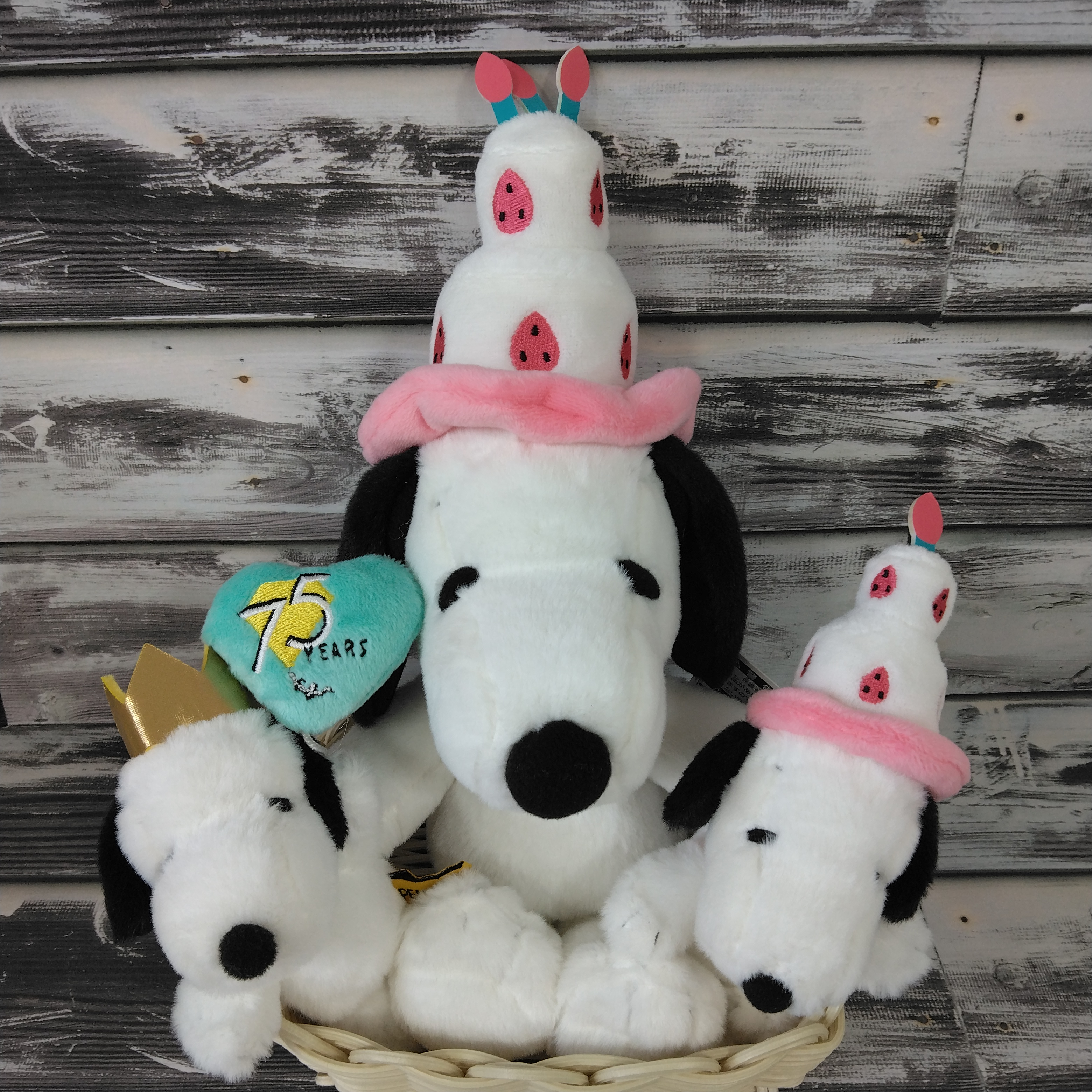 スヌーピー　75thマスコット