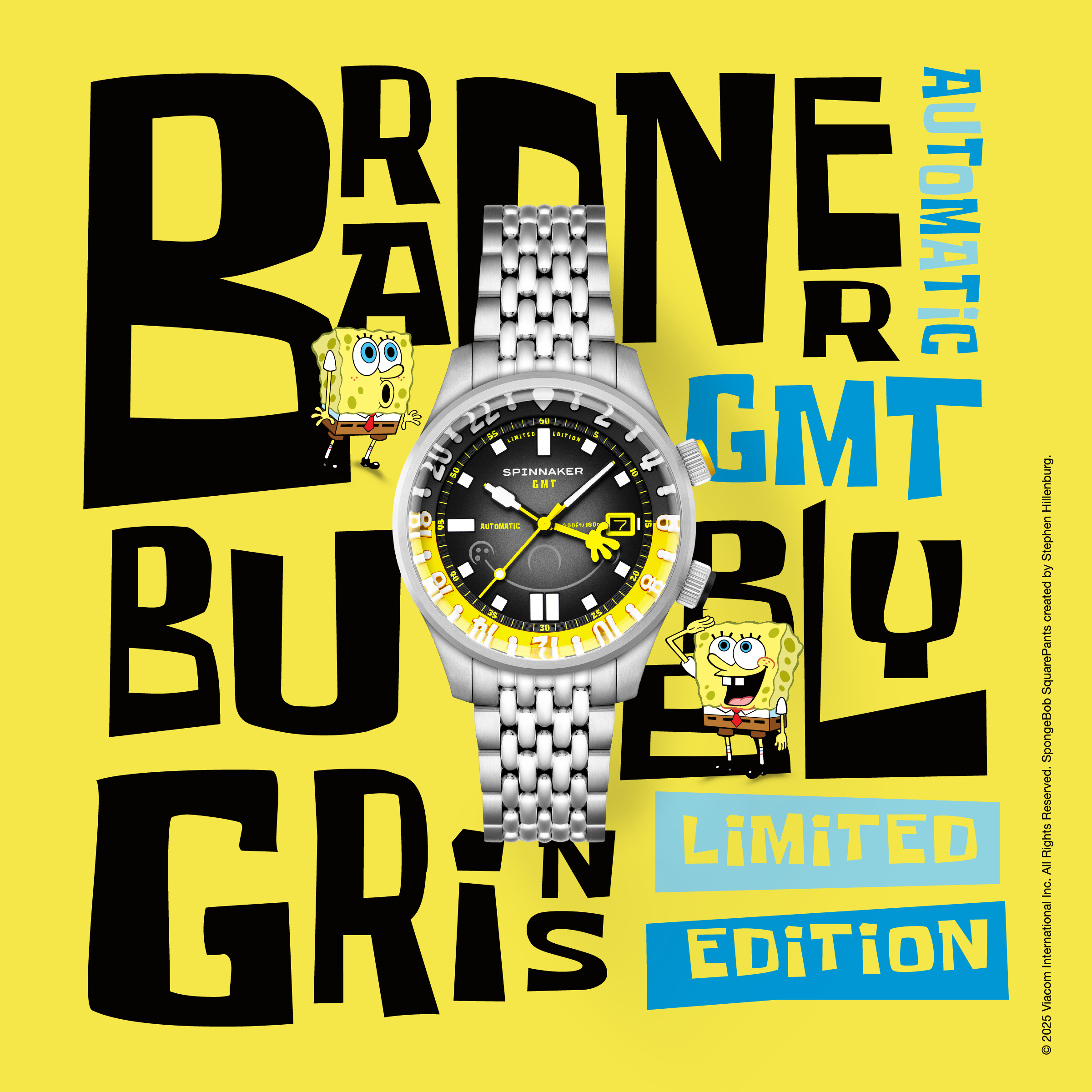 スピニカー スポンジボブコラボレーション