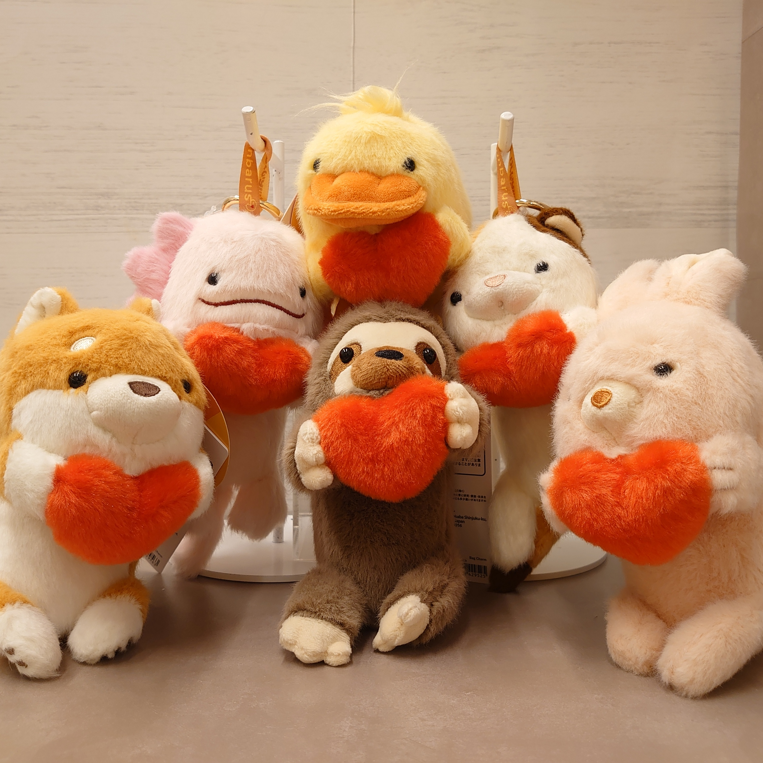 ふんばるず　バックチャーム