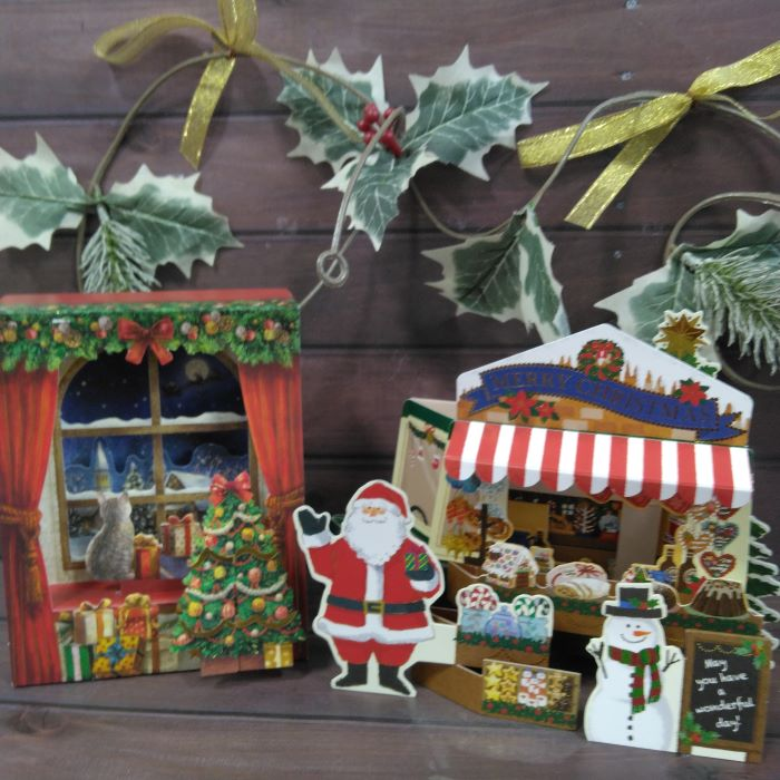 ポップアップクリスマスカード