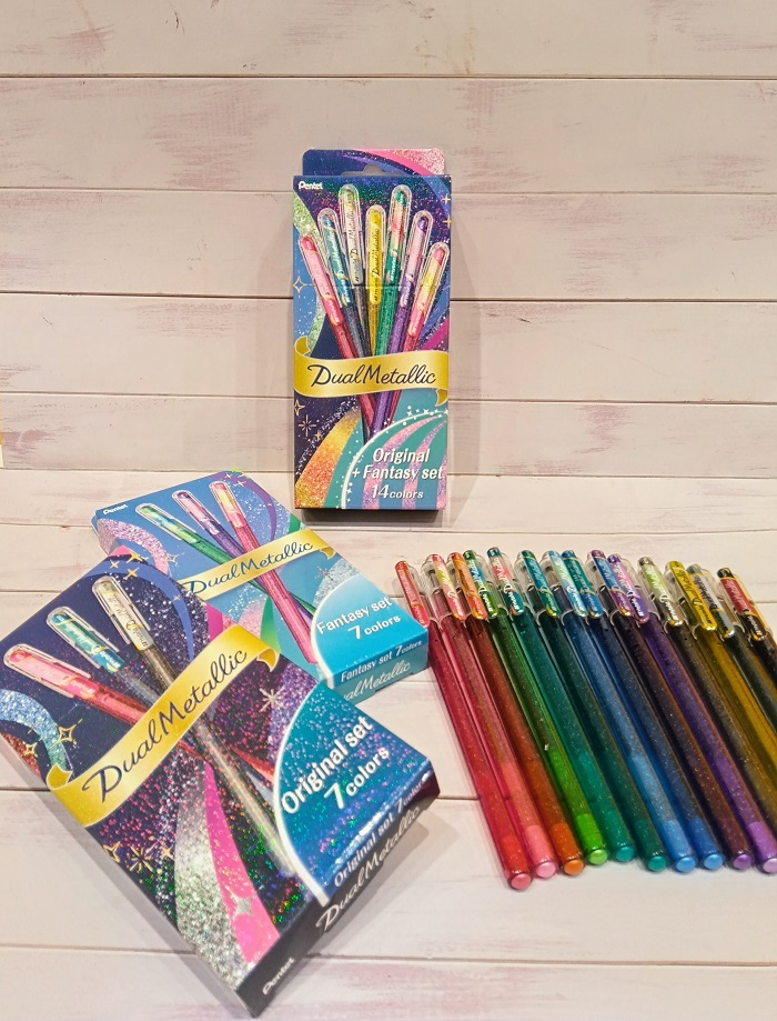 デュアルメタリックボールペン