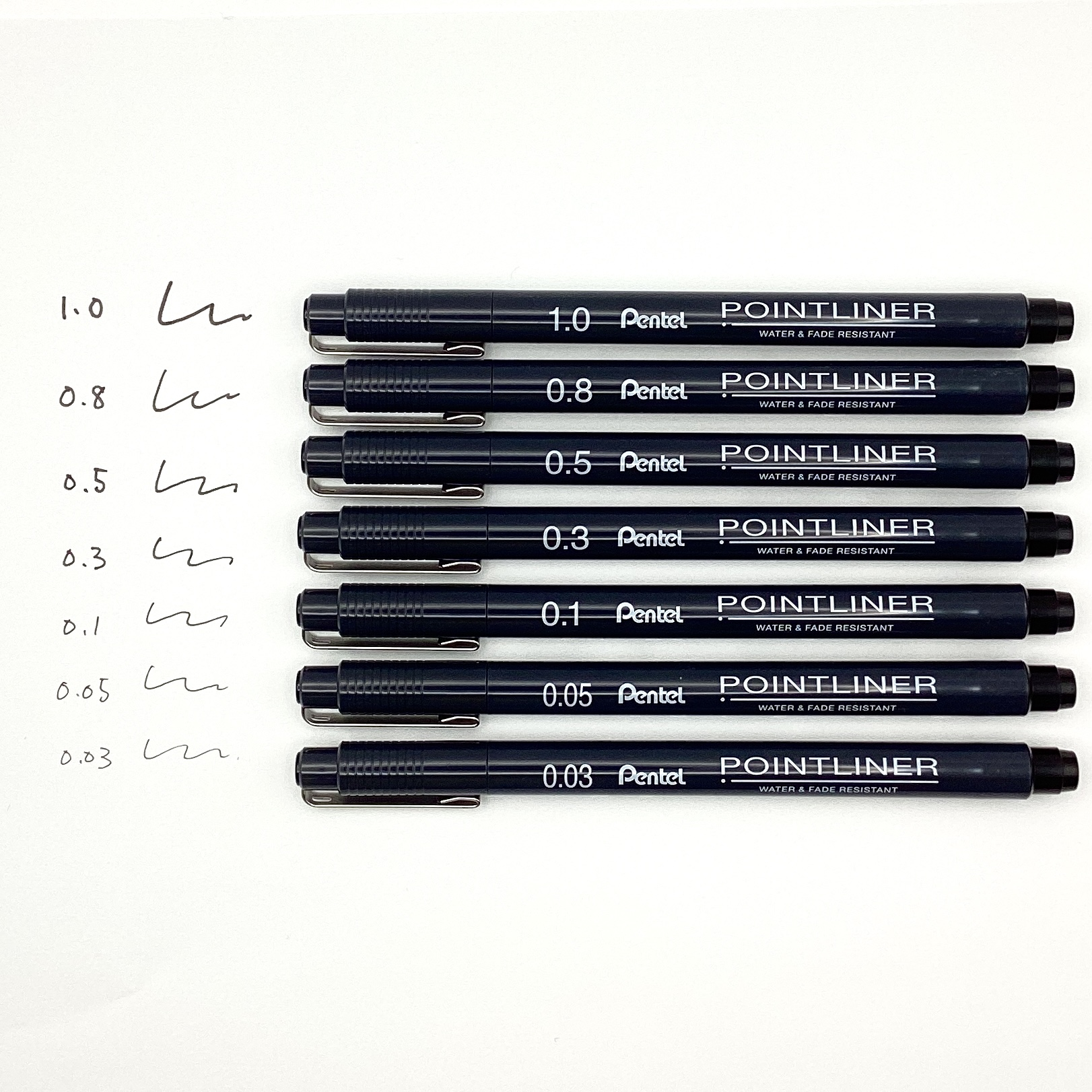 ぺんてる　ポイントライナー