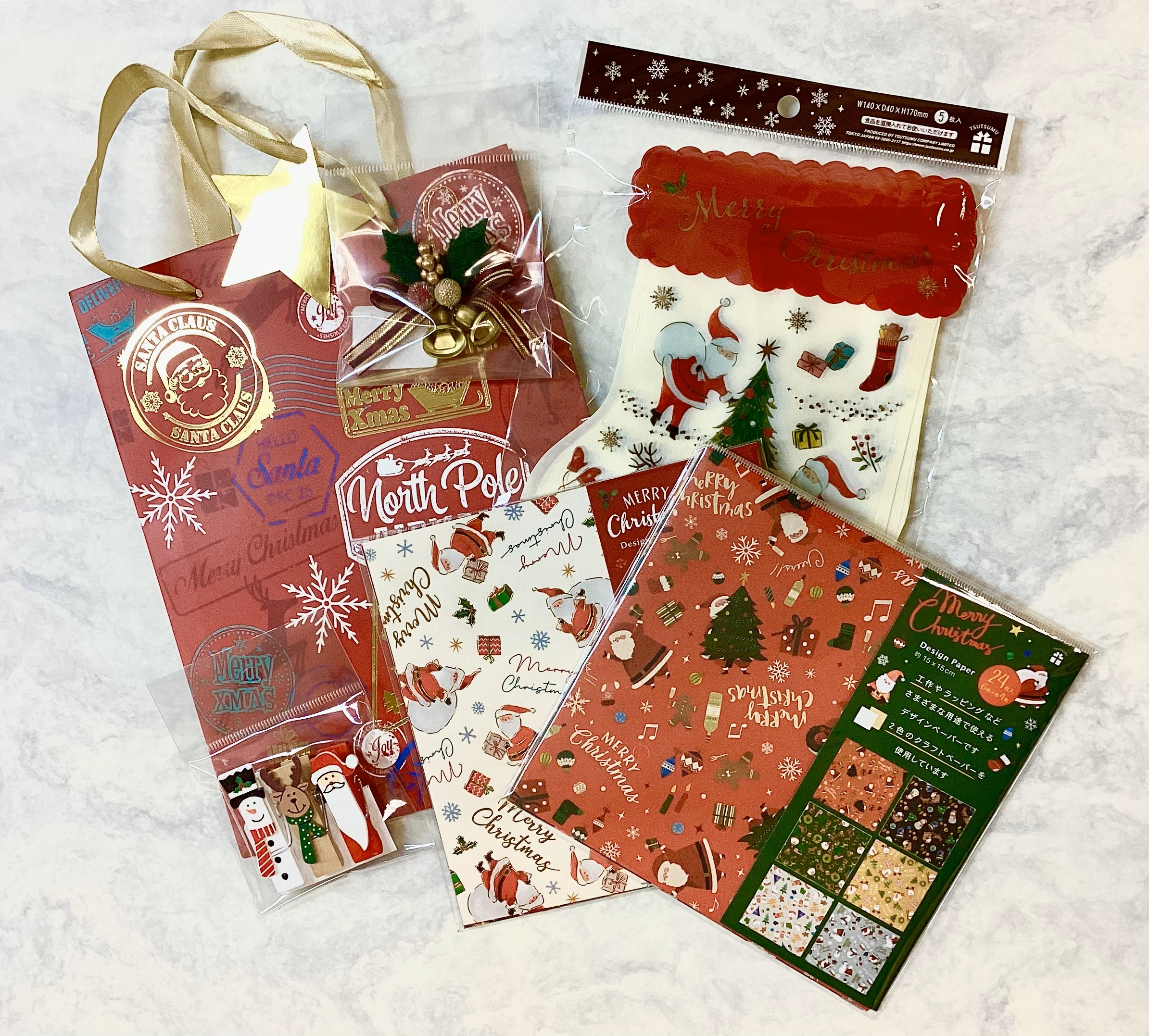 クリスマスラッピング