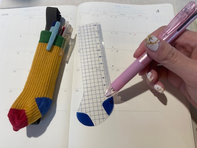 ペンのくつした