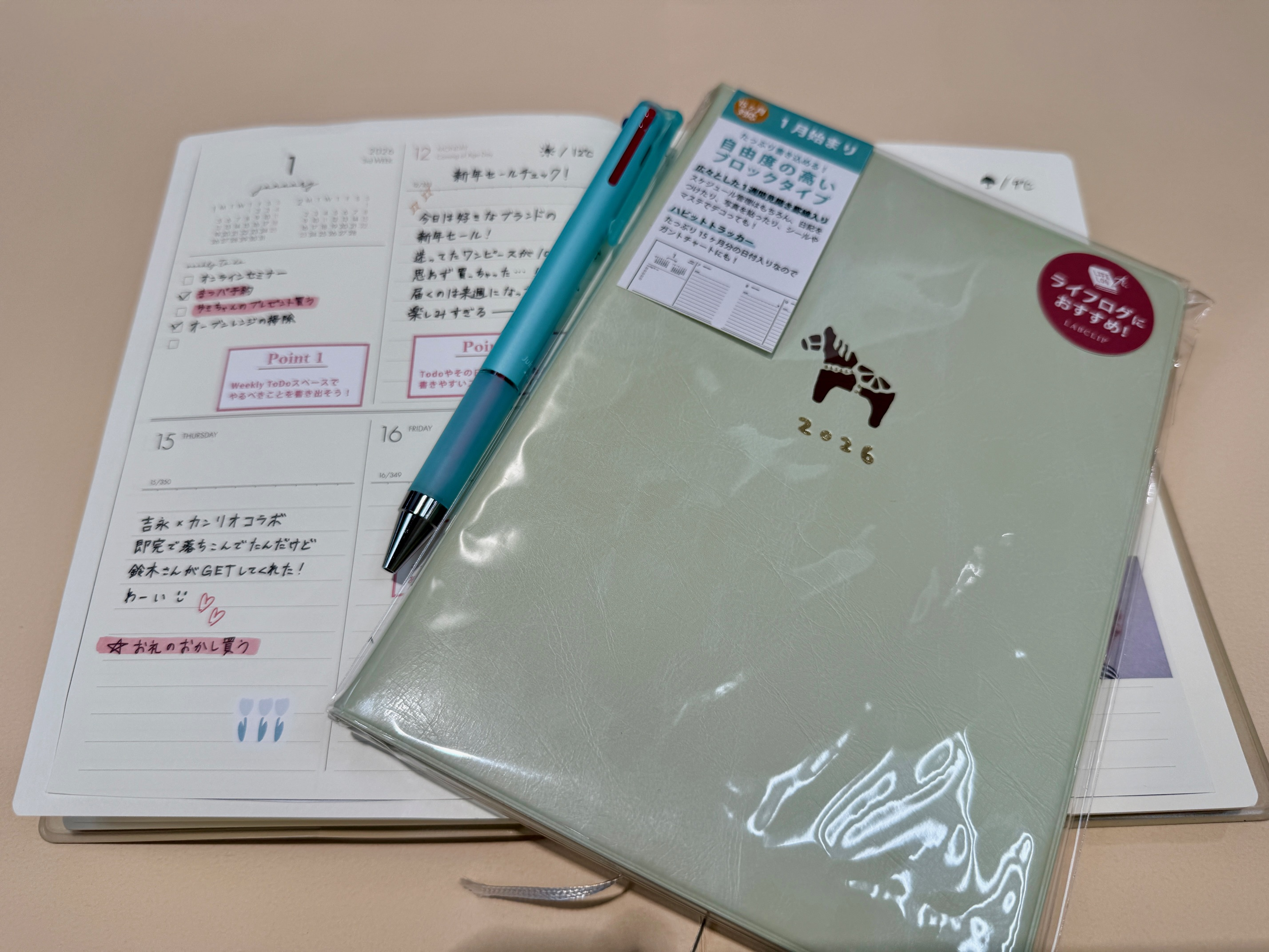 週間ダイアリー