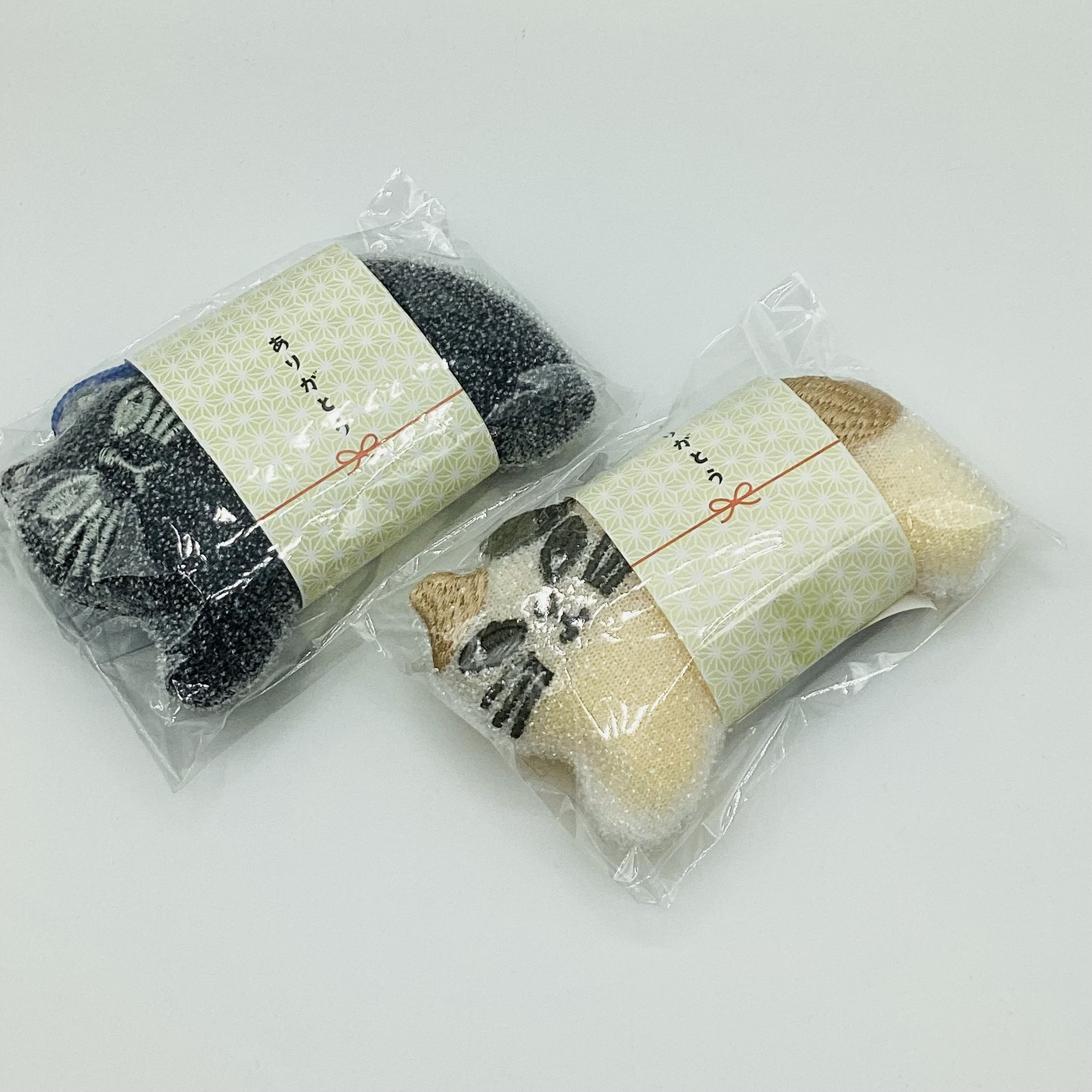 キラキラねこスポンジ