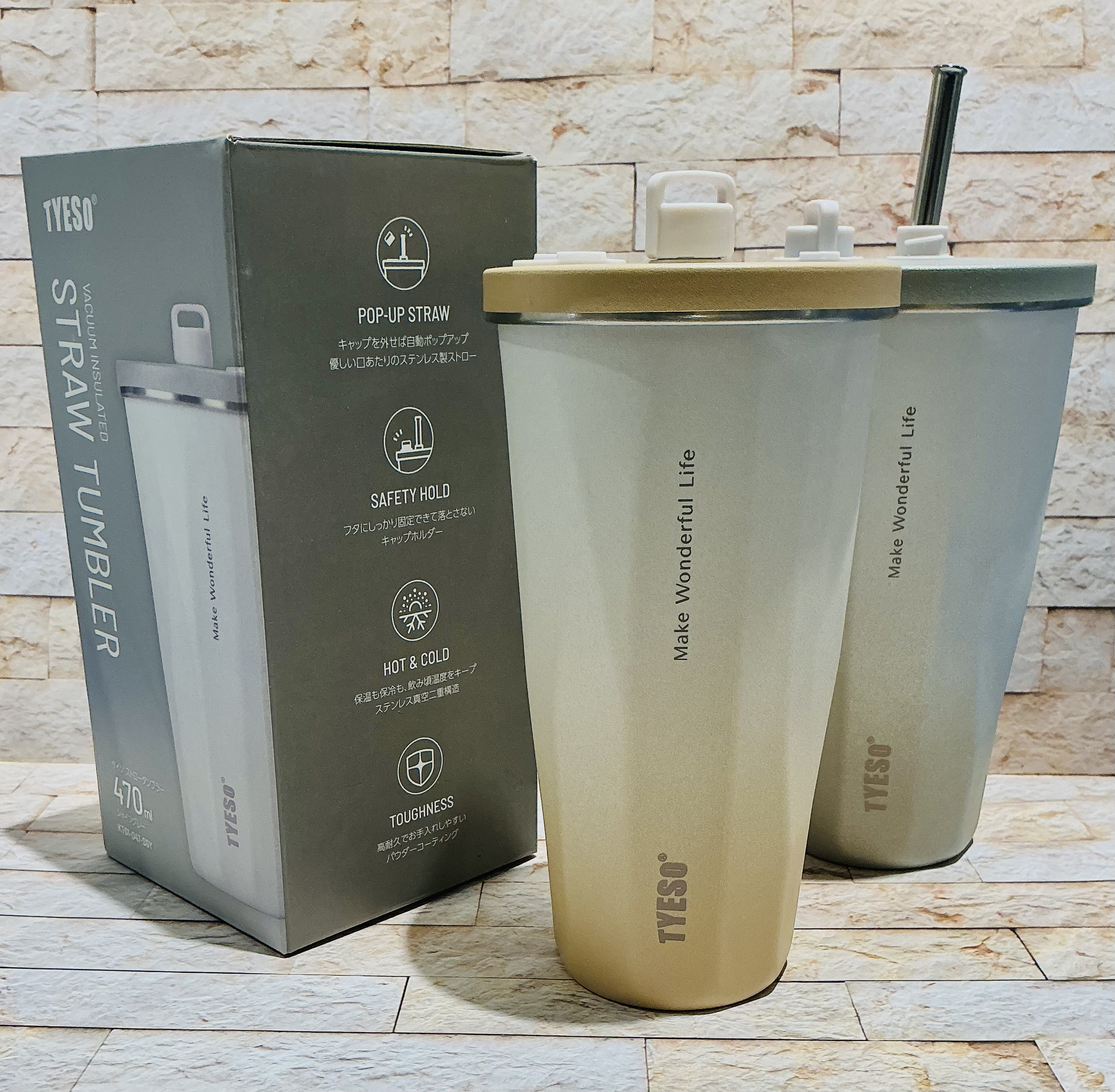 TYESO(タイソ)ストロータンブラー新色登場！