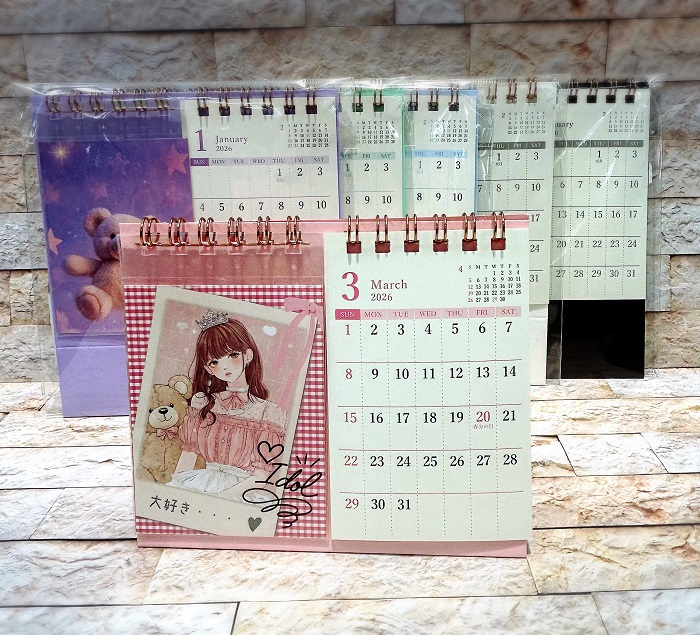 ロフト限定「推し色カレンダー」