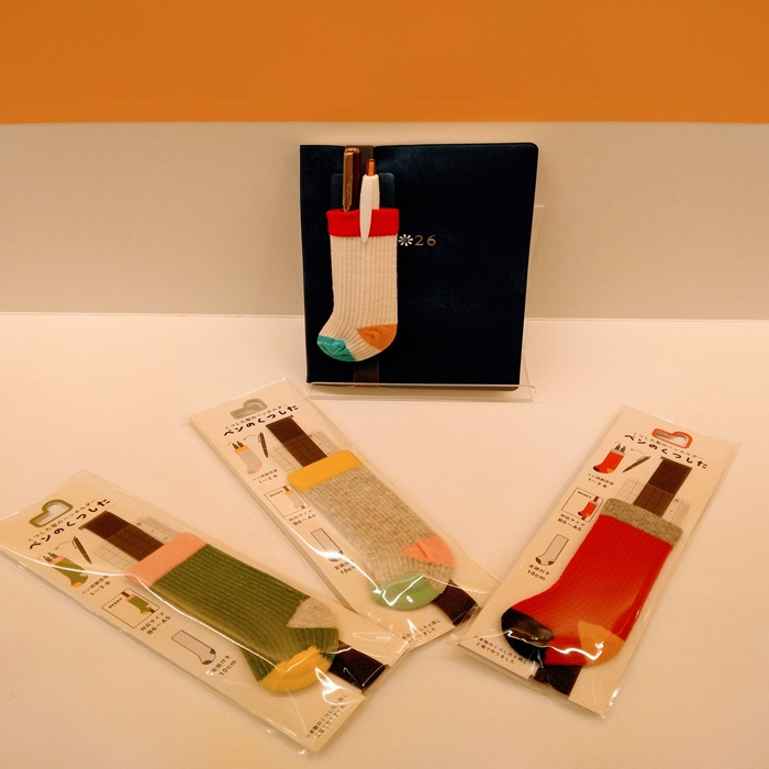 くつした型のペンホルダー