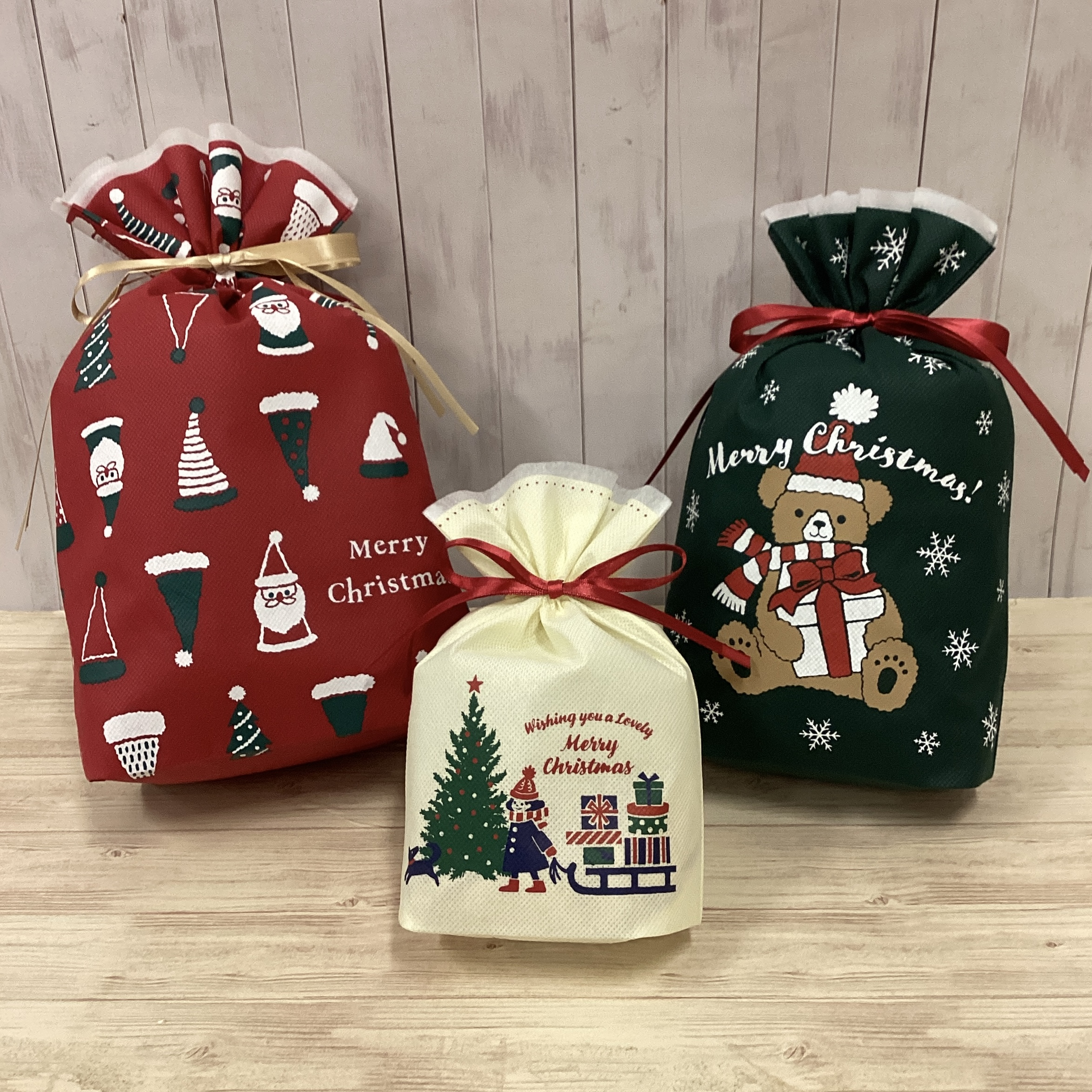 クリスマスラッピング