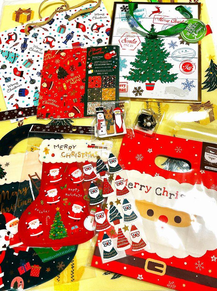 クリスマスラッピング