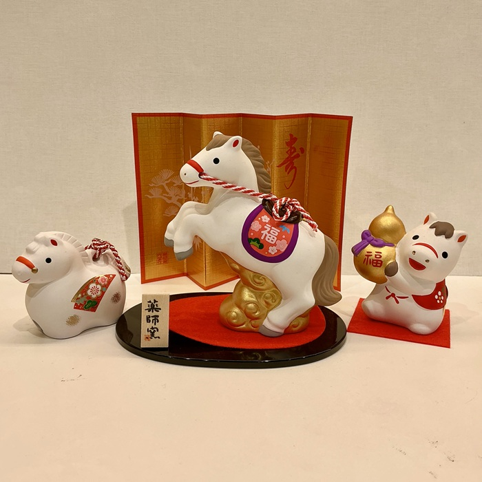 かわいいお馬さんと新年を