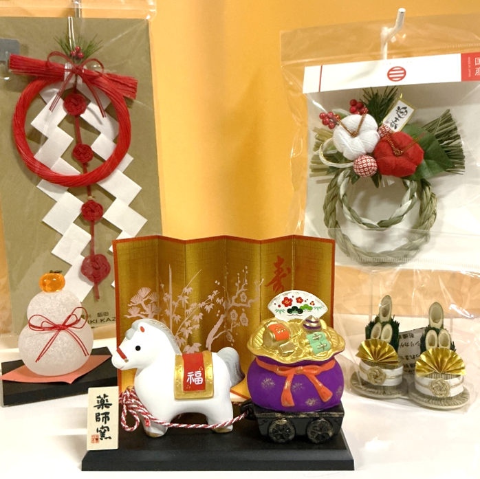 縁起物で良い一年を♪