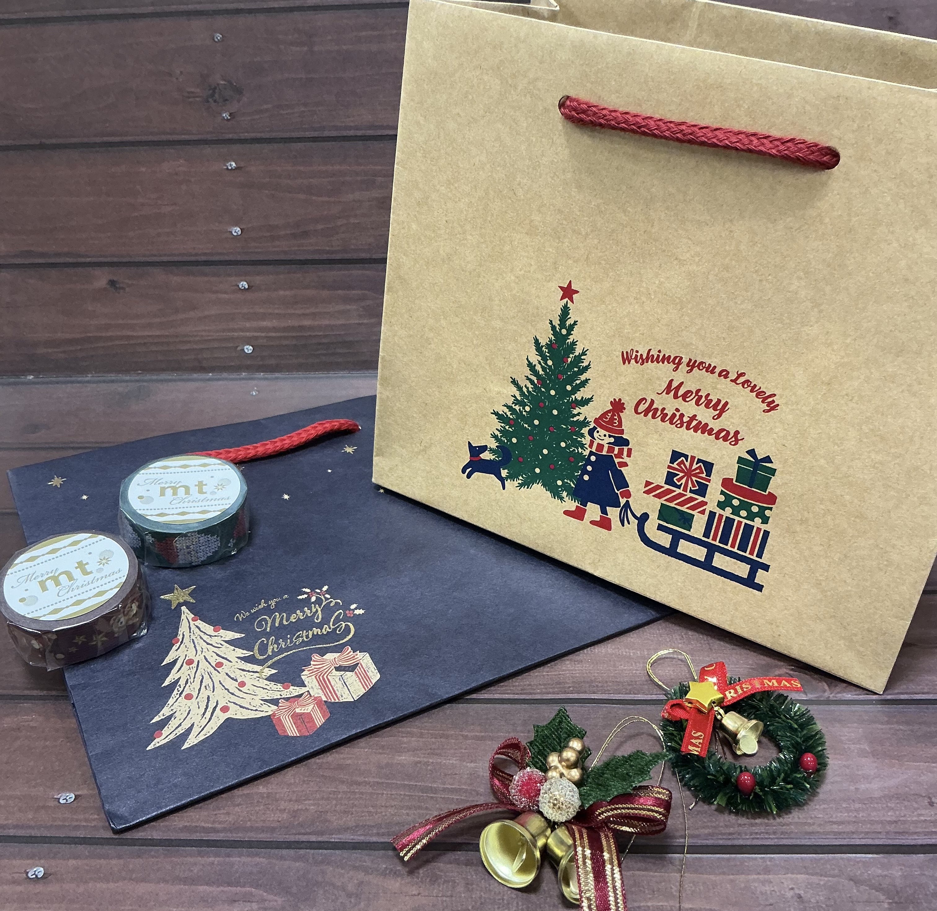 クリスマスラッピング