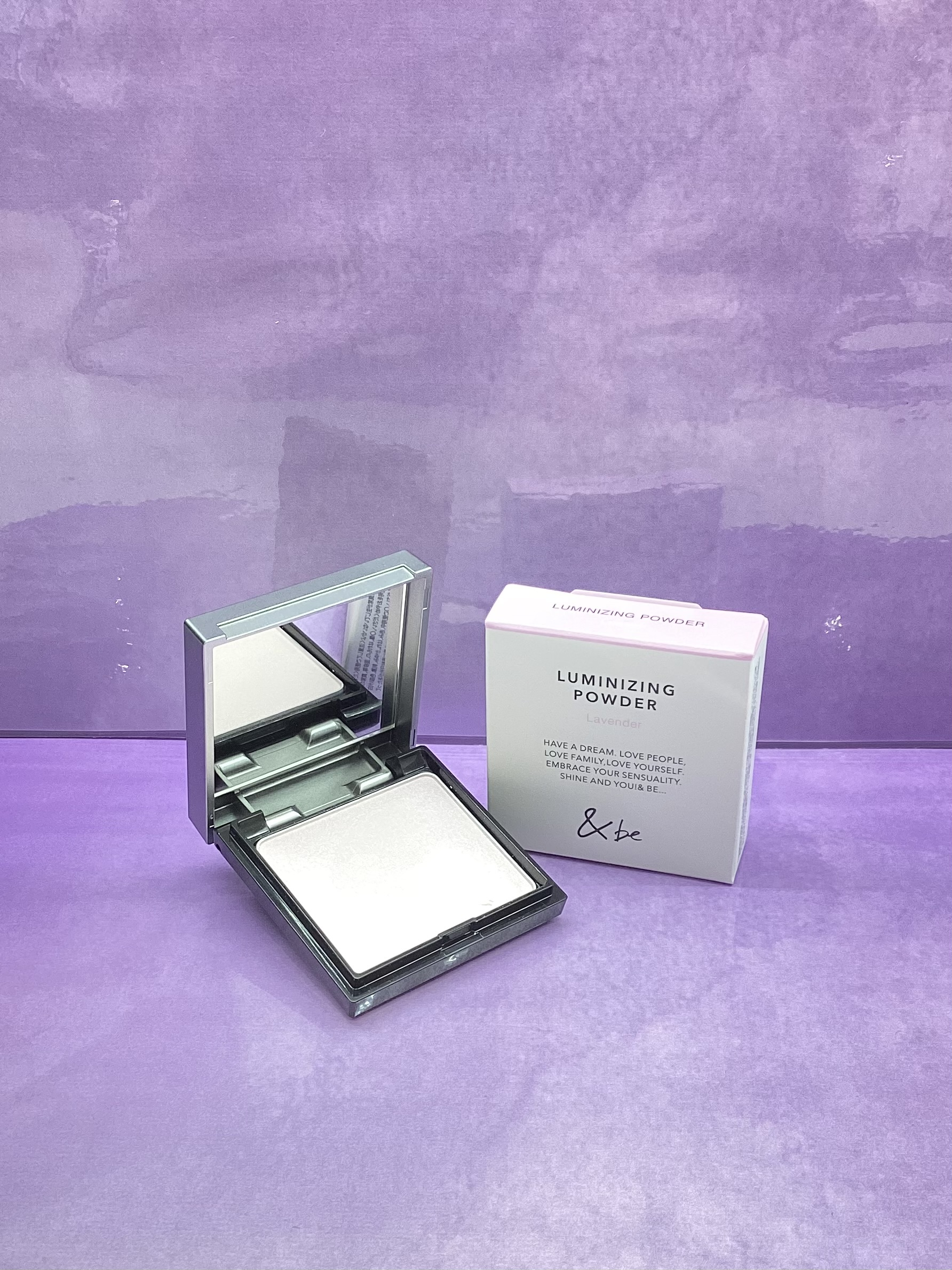 ＆be ルミナイジングパウダー　限定色