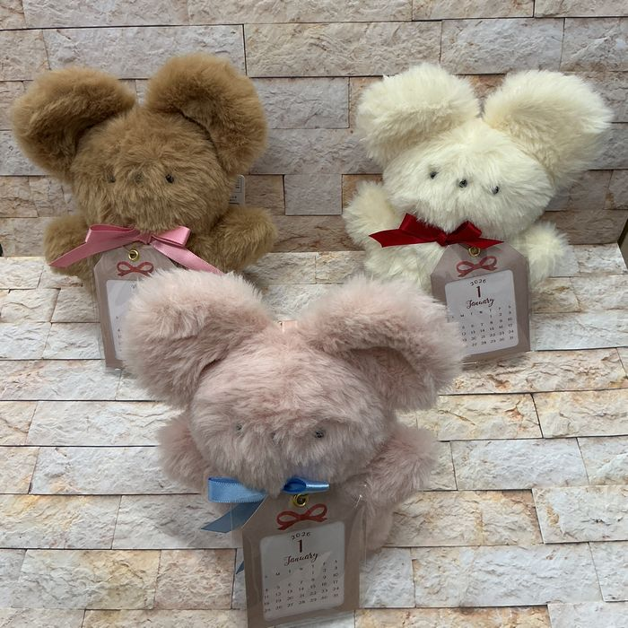 ロフト限定　ぬいぐるみカレンダー