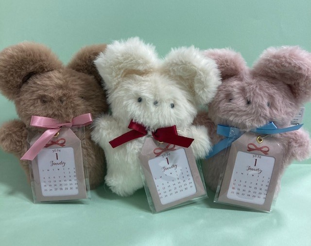ぬいぐるみカレンダー