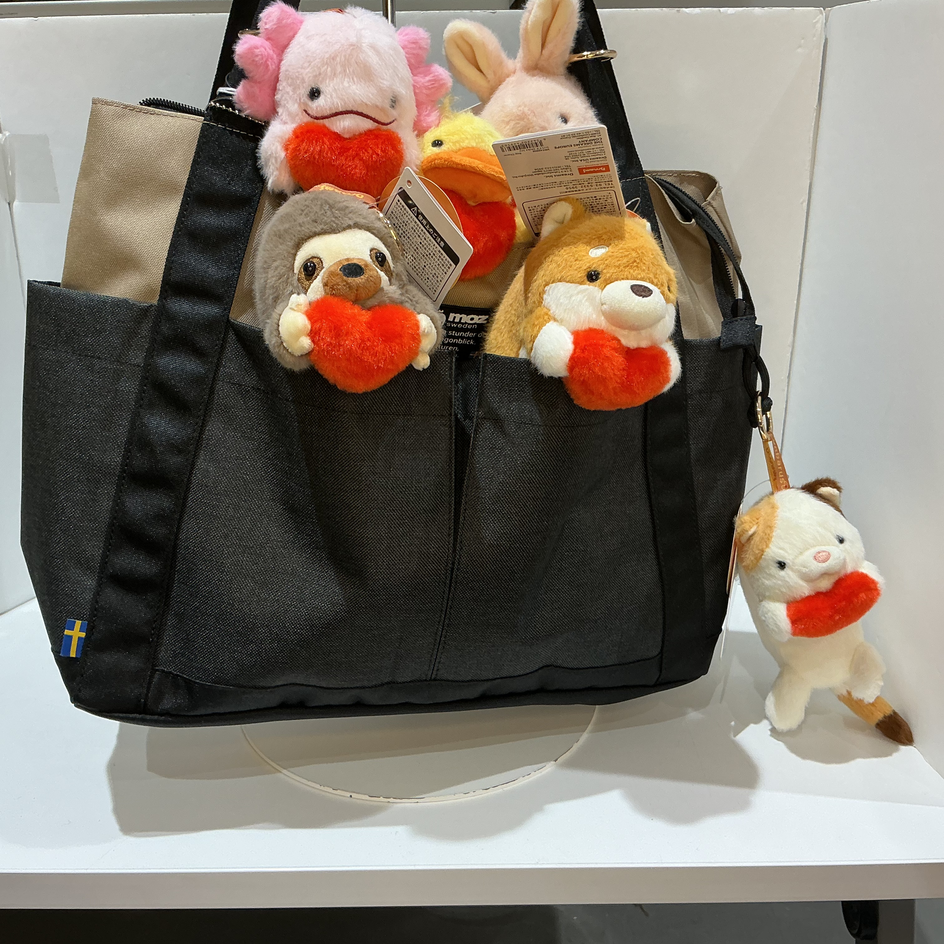 ふんばるずバッグチャーム