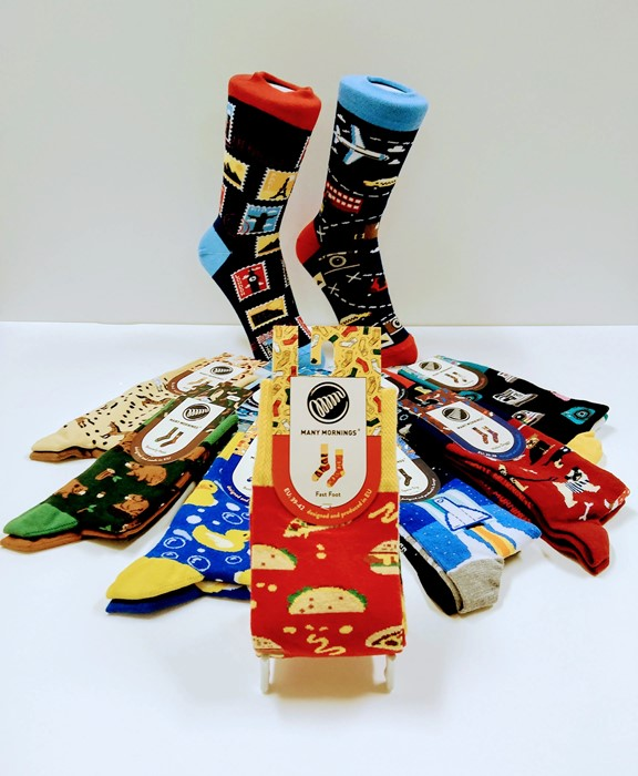 MANY MORNINGS (メニーモーニングス)ソックス