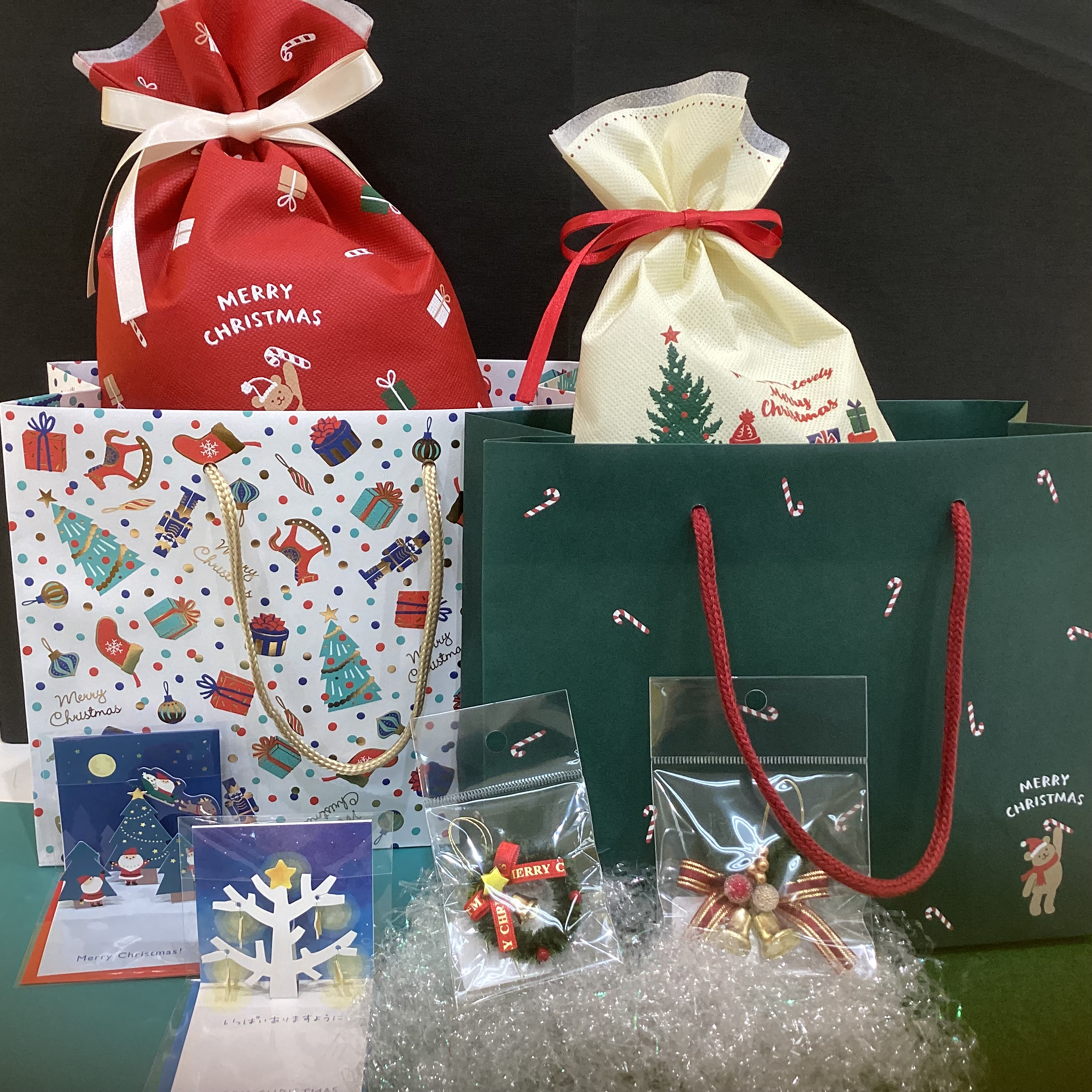 クリスマスラッピング